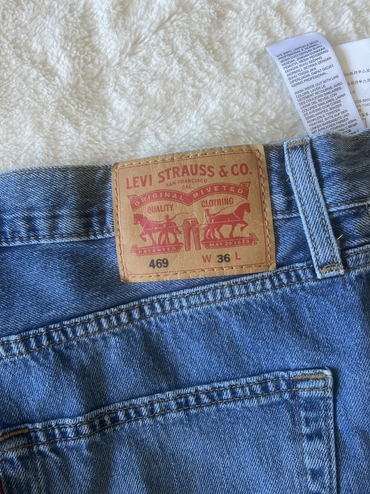 Levi's × Vintage Levi’s distressed Jorts Size US 36 / EU 52 - 7 Thumbnail