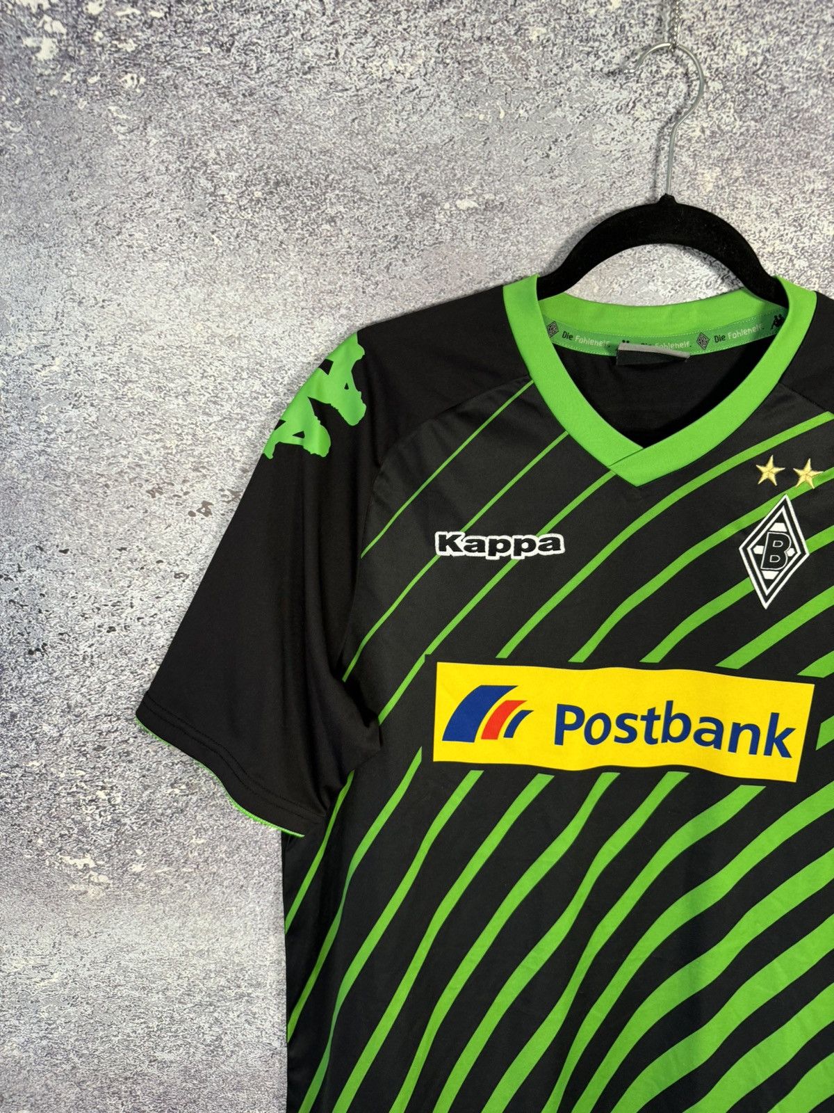 Kappa × Vintage PUSCHI Borussia Monchengladbach 2014/15 Kappa Soccer Jersey Size US M / EU 48-50 / 2 - 3 Thumbnail