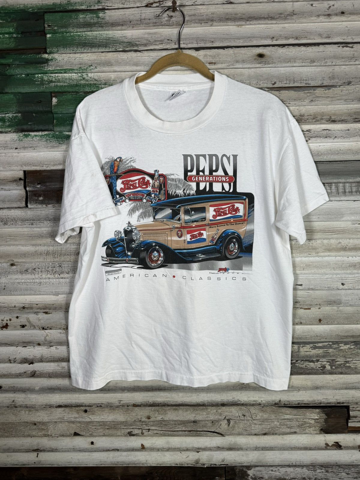 Pepsi × Vintage Vintage Pepsi Shirt Size US L / EU 52-54 / 3 - 1 Thumbnail