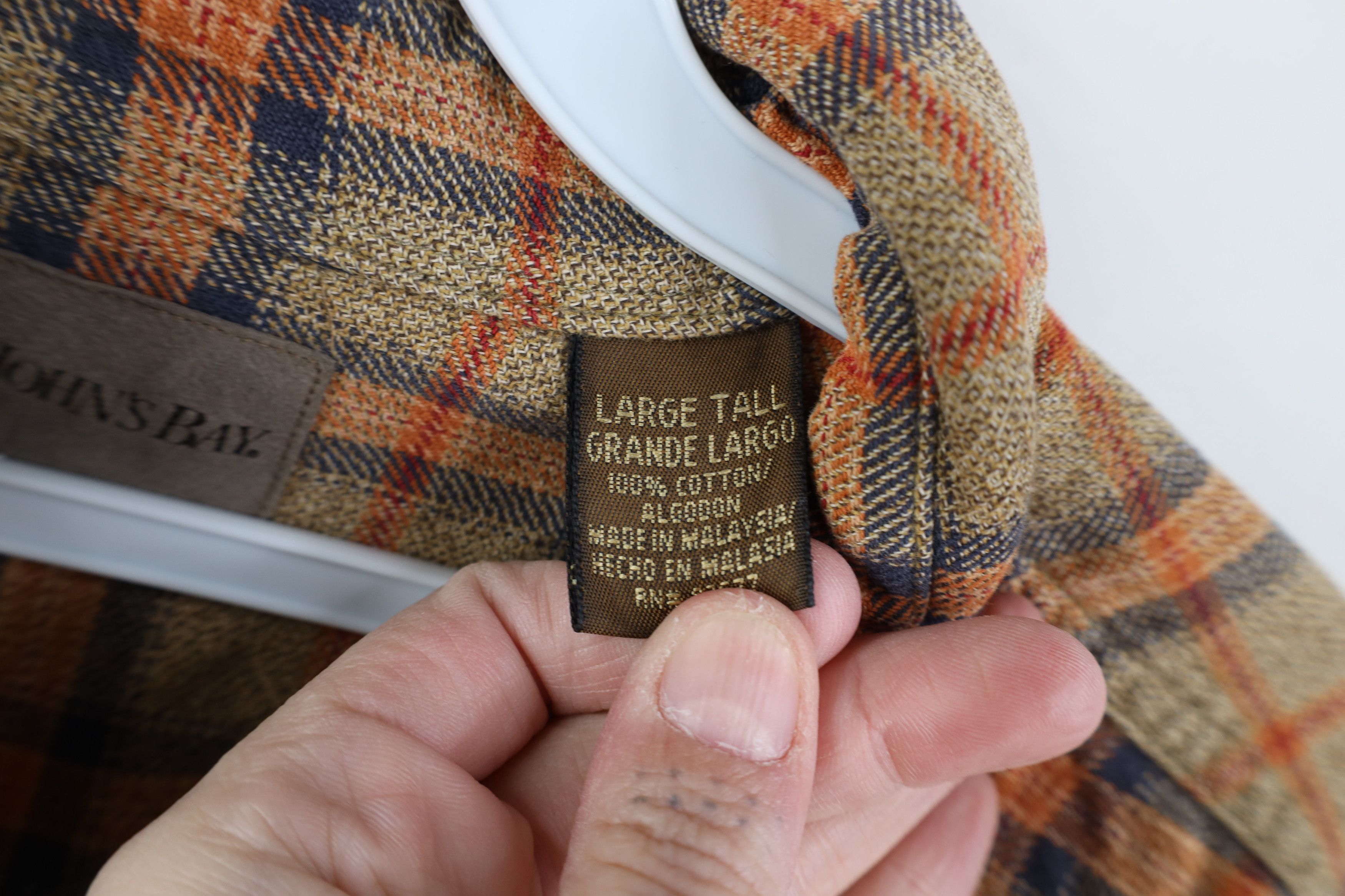 Vintage Vintage 90s Streetwear Flannel Collared Button Down Shirt Size US L / EU 52-54 / 3 - 8 Thumbnail
