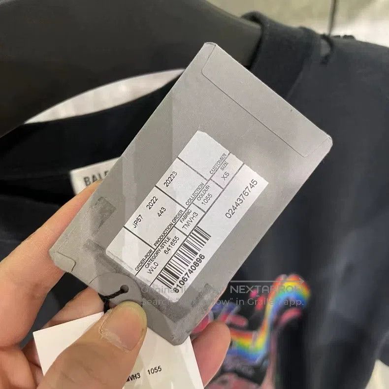 Balenciaga Balenciaga Colorful lettering myself short sleeve T-shirt Size US XS / EU 42 / 0 - 7 Thumbnail