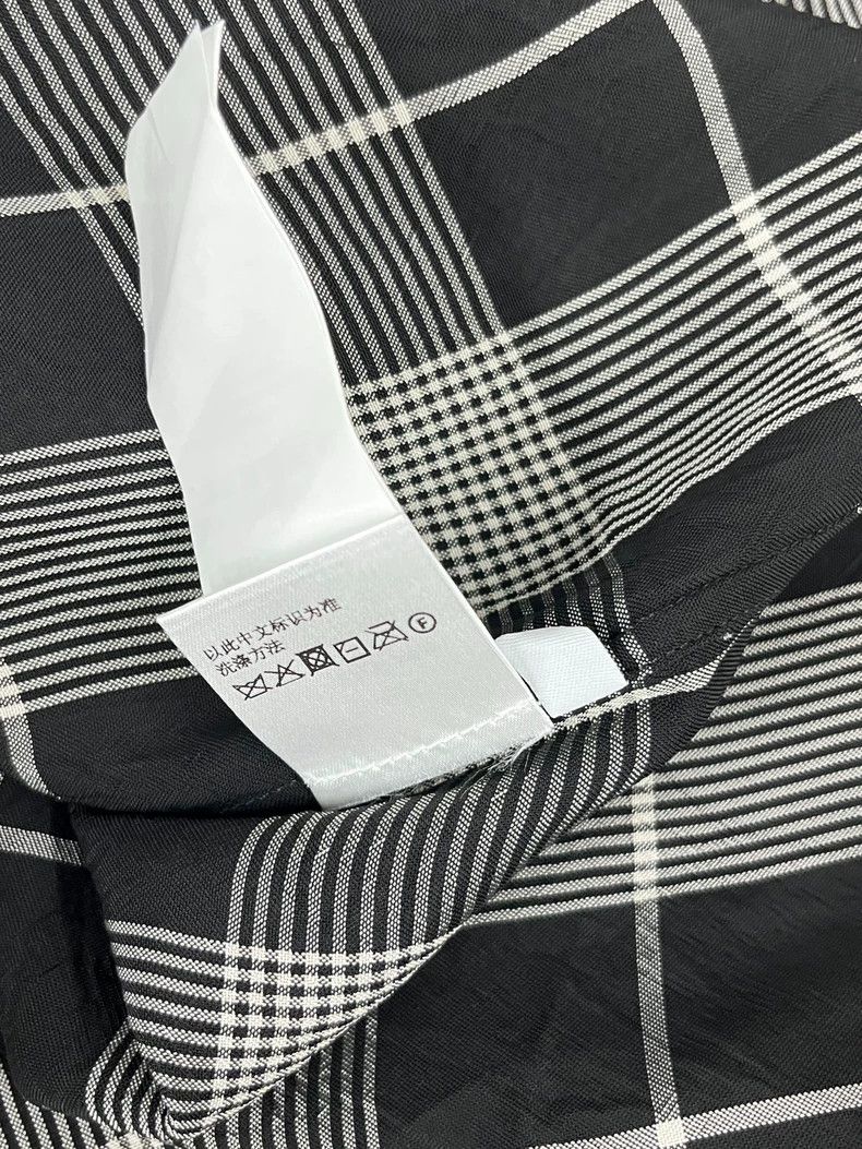 Loewe LOEWE Black and white checkered shirt Size M / US 6-8 / IT 42-44 - 8 Thumbnail