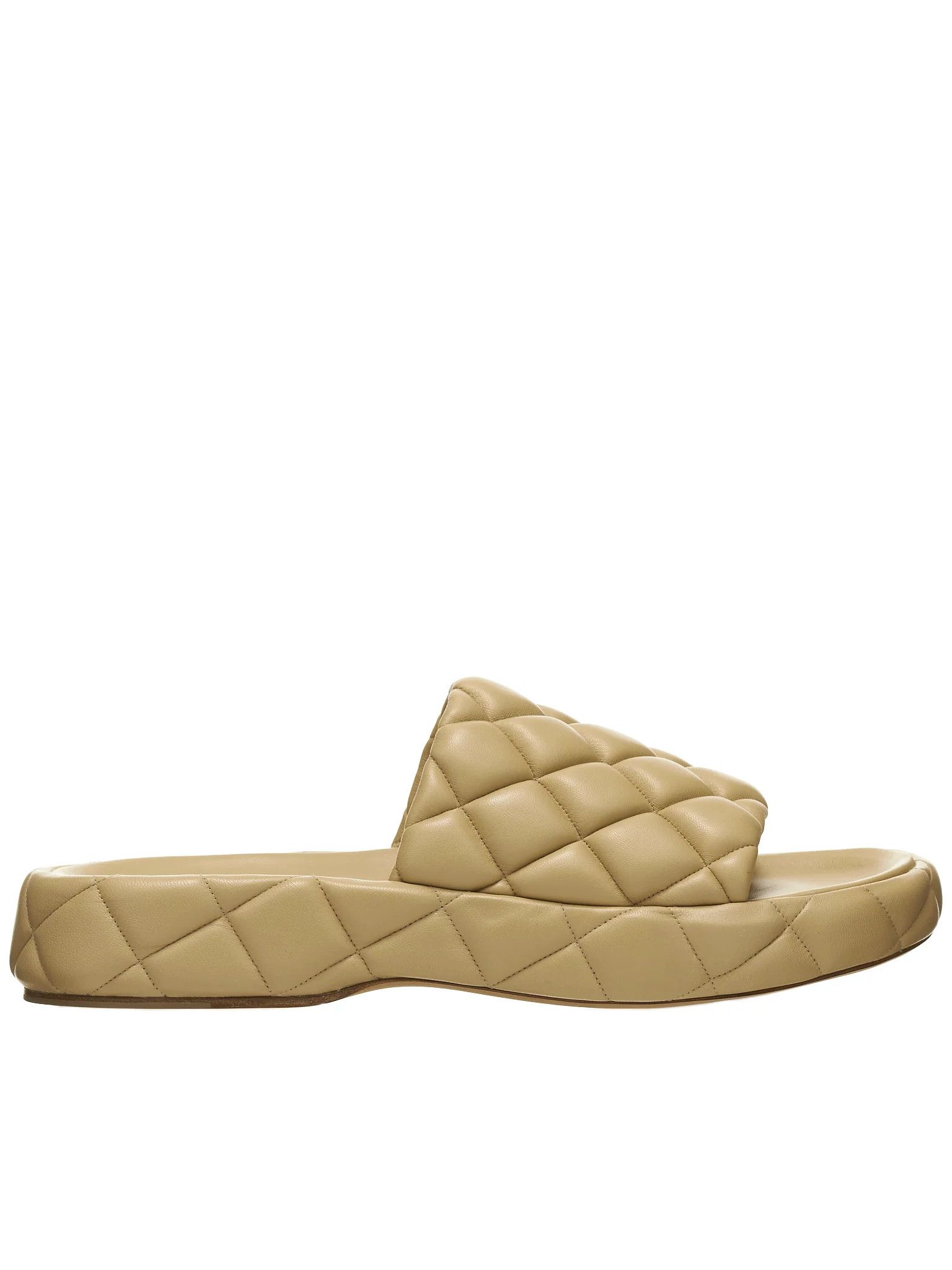 image of Bottega Veneta O1Loc1C0124 Padded In Light Brown Shoes, Men's (Size 10)