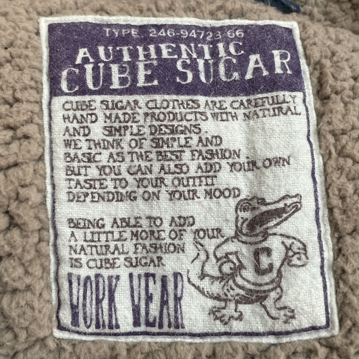 Japanese Brand × Vintage Vintage Brand Cube Sugar Fur Patchwork Hoodies 2000s Size US M / EU 48-50 / 2 - 9 Thumbnail