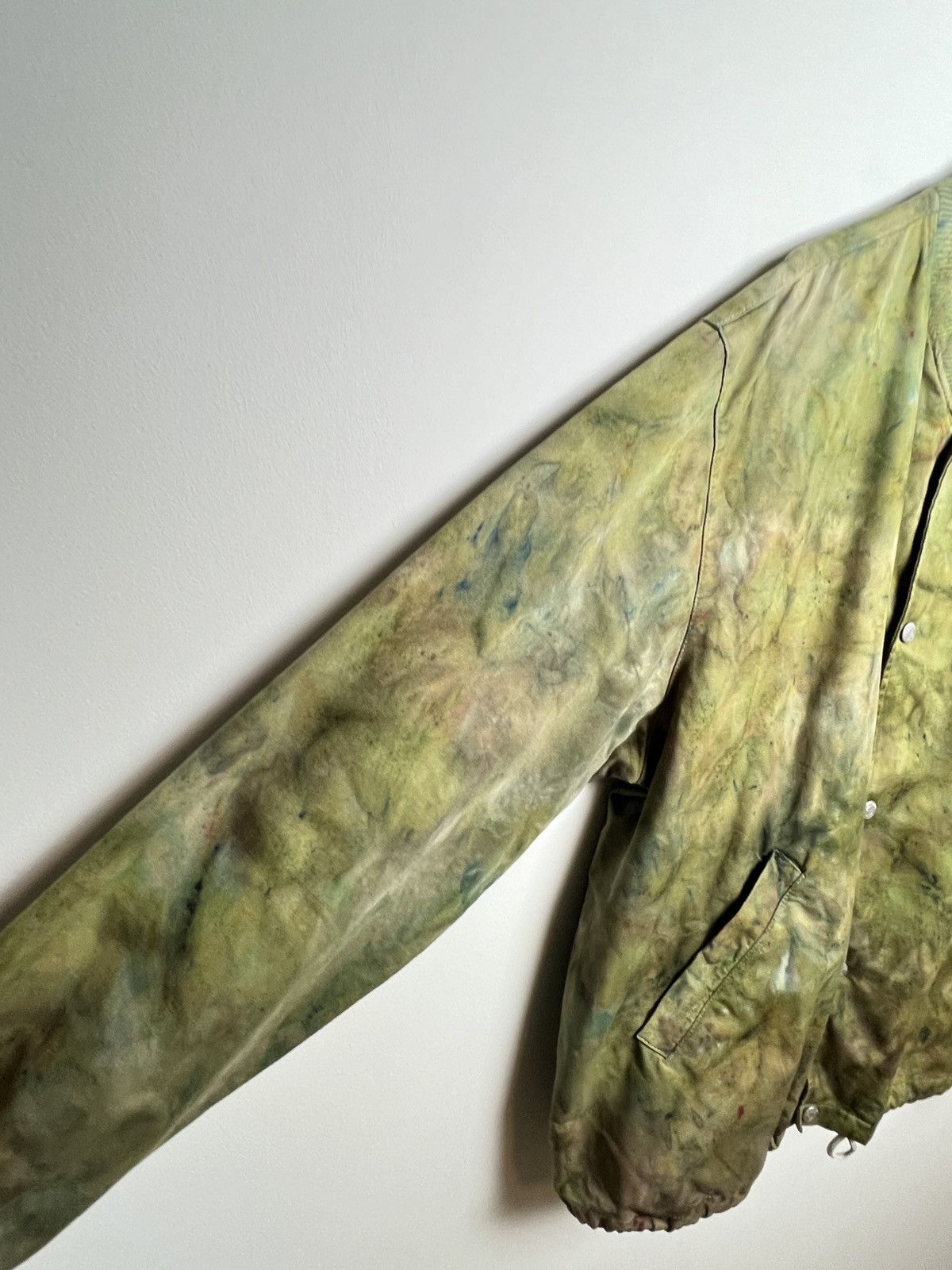 Giorgio Armani armani y2k camo tie dye 1/1 coach jacket Size US L / EU 52-54 / 3 - 11 Thumbnail