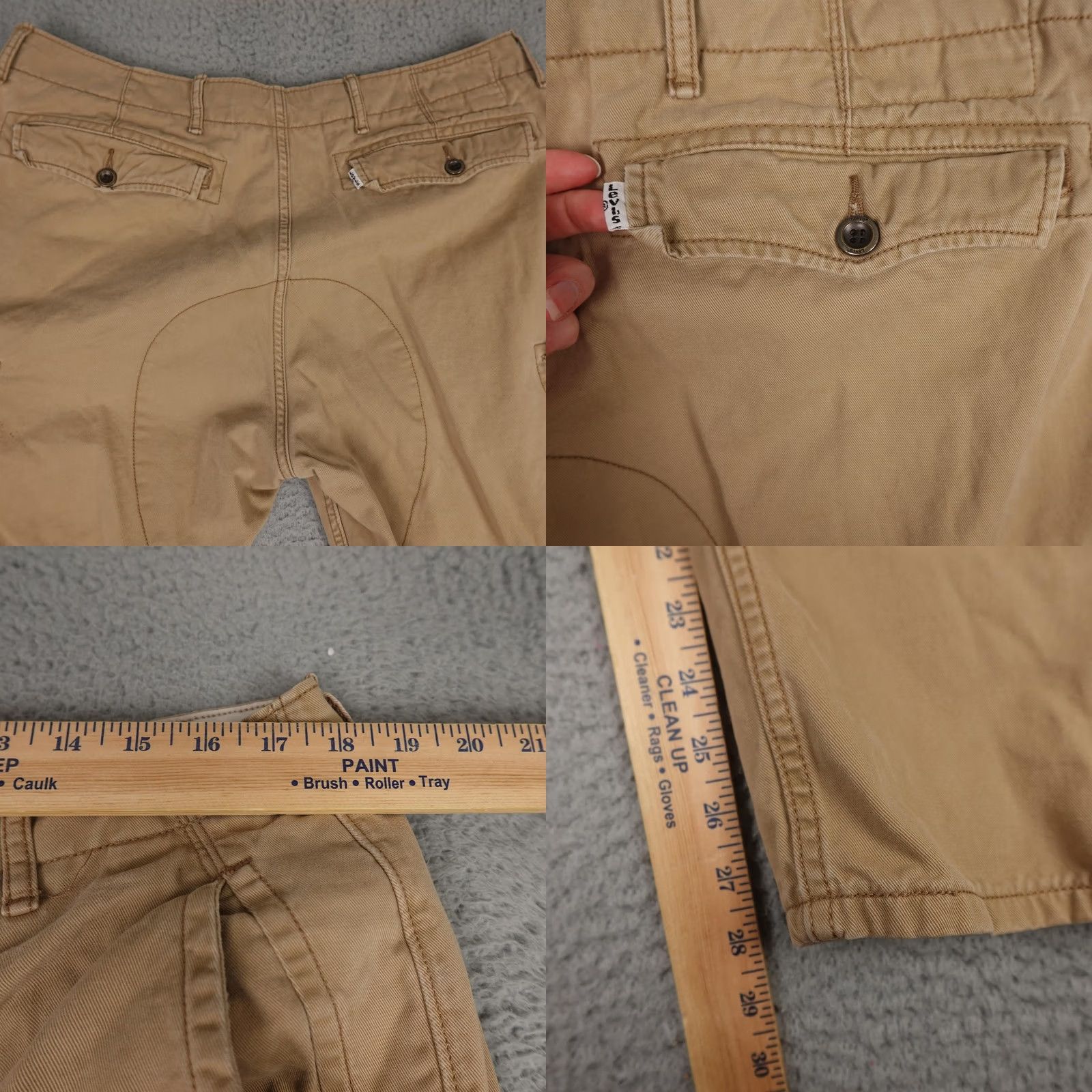 Levi's Levi's Pants Mens 36 Khaki Tan Cargo Utility Canvas Workwear Multi Pocket Grunge 90s Size US 36 / EU 52 - 9 Thumbnail