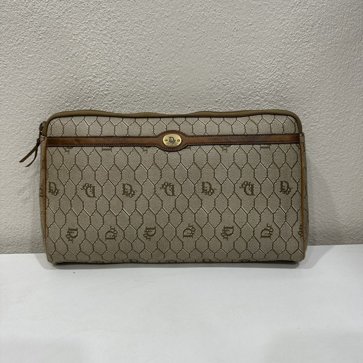 Christian Dior Monsieur ‼️YES‼️ VINTAGE CHRISTIAN DIOR MONOGRAM DIOR CLUTCH BAG Size ONE SIZE - 2 Thumbnail