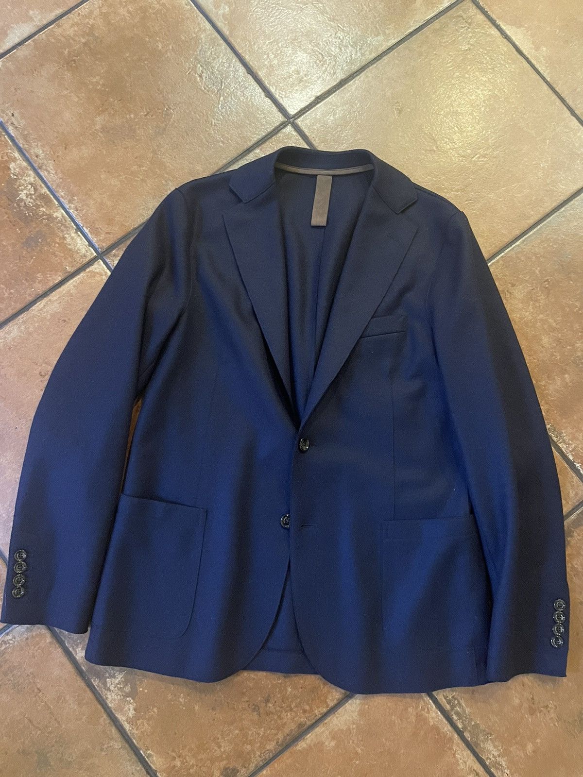 Eleventy Deconstructed Patch Pocket Sport Jacket Size 40R - 3 Thumbnail