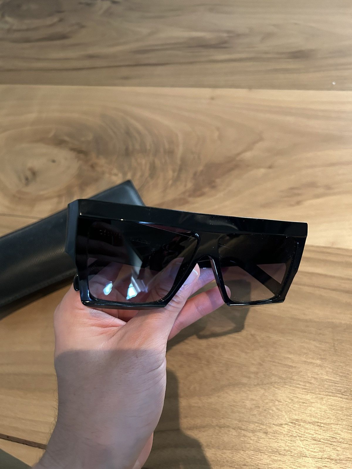 image of Celine Sunglasses in Black, Women's