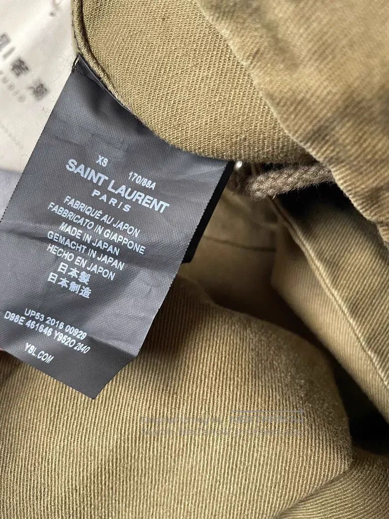 Saint Laurent Paris Saint Laurent Paris Military Green Studs Size US XS / EU 42 / 0 - 5 Thumbnail