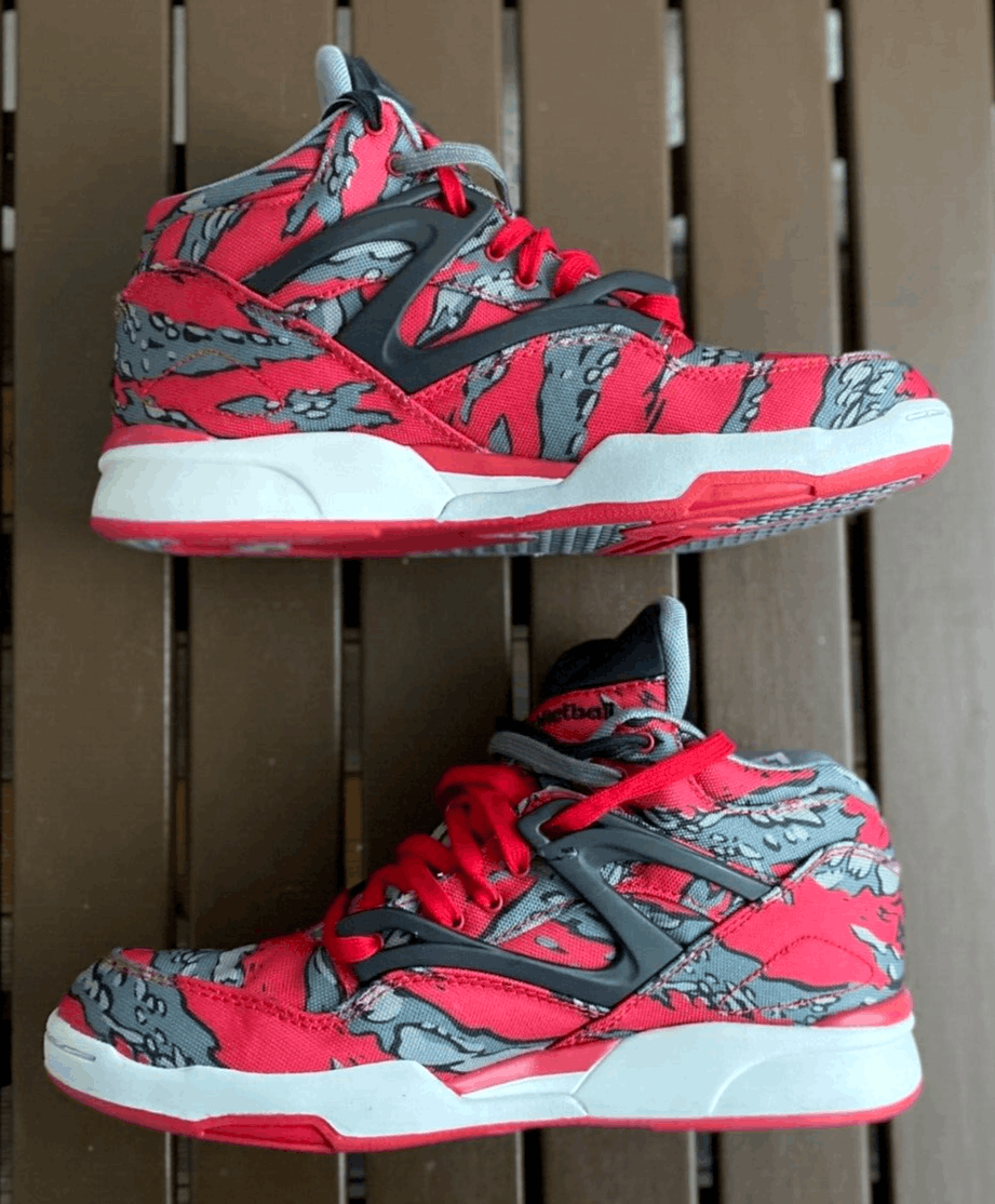 Reebok Reebok x Stash Pump Omni Lite Camo Red 2014. V61562 Grailed