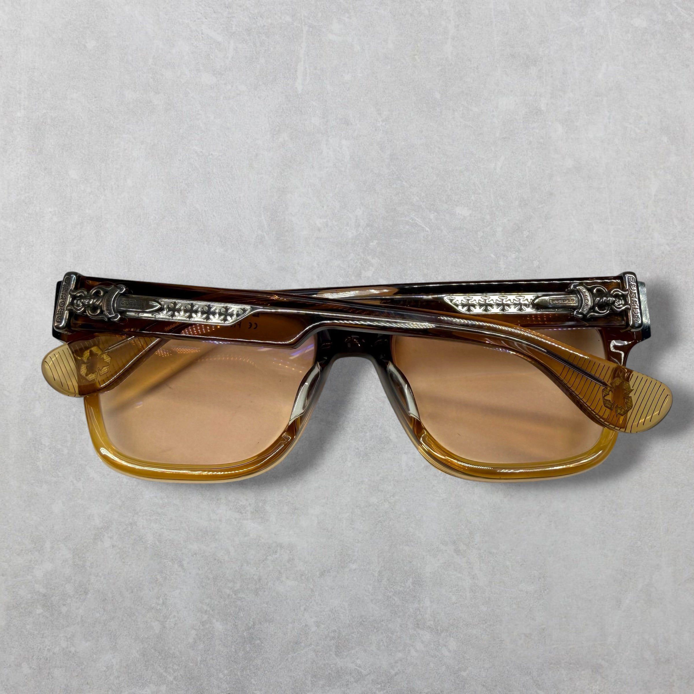 Chrome Hearts Chrome Hearts Box Officer Frost Sunglasses Size ONE SIZE - 5 Thumbnail