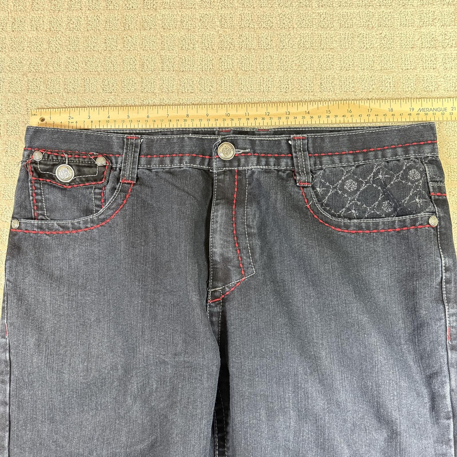 Other Y2K Ak:cess Baggy Wide Leg Jeans Size 40x32 Size US 40 / EU 56 - 5 Thumbnail