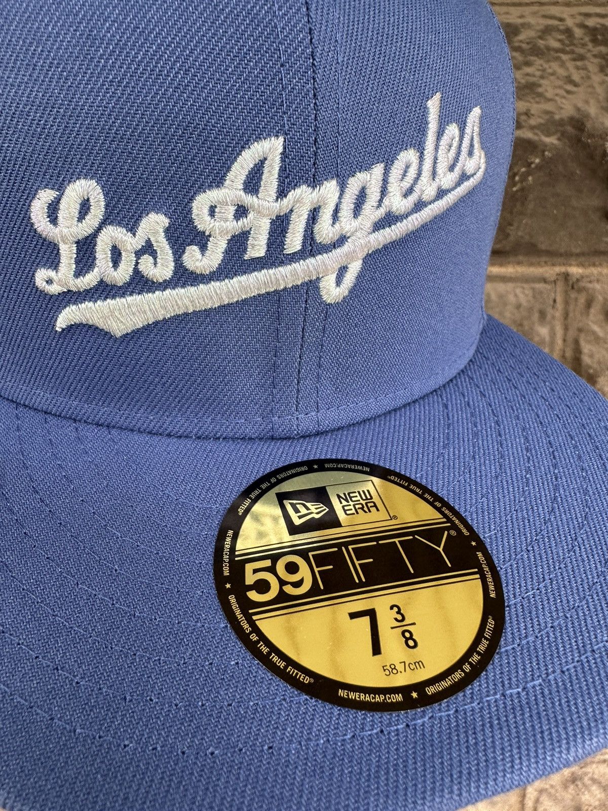 Hat Club 7 3/8 LOS ANGELES DODGERS OLD WEATHERED NEW ERA FITTED CAP Size ONE SIZE - 3 Thumbnail
