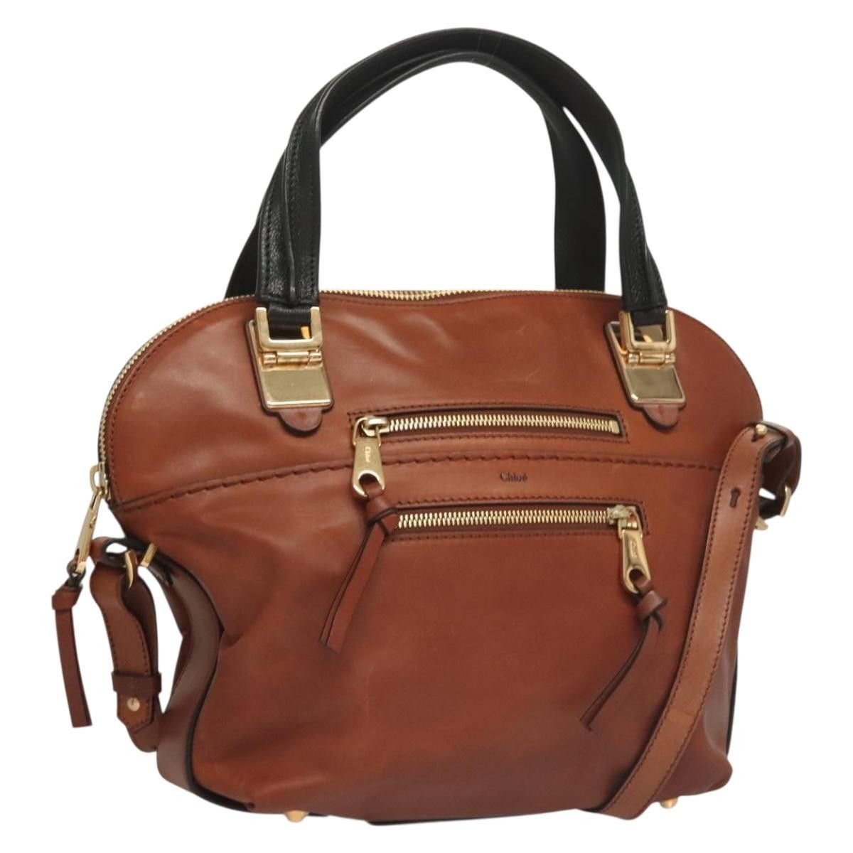 Chloe Chloe Angie Tote Leather Size ONE SIZE - 1 Thumbnail