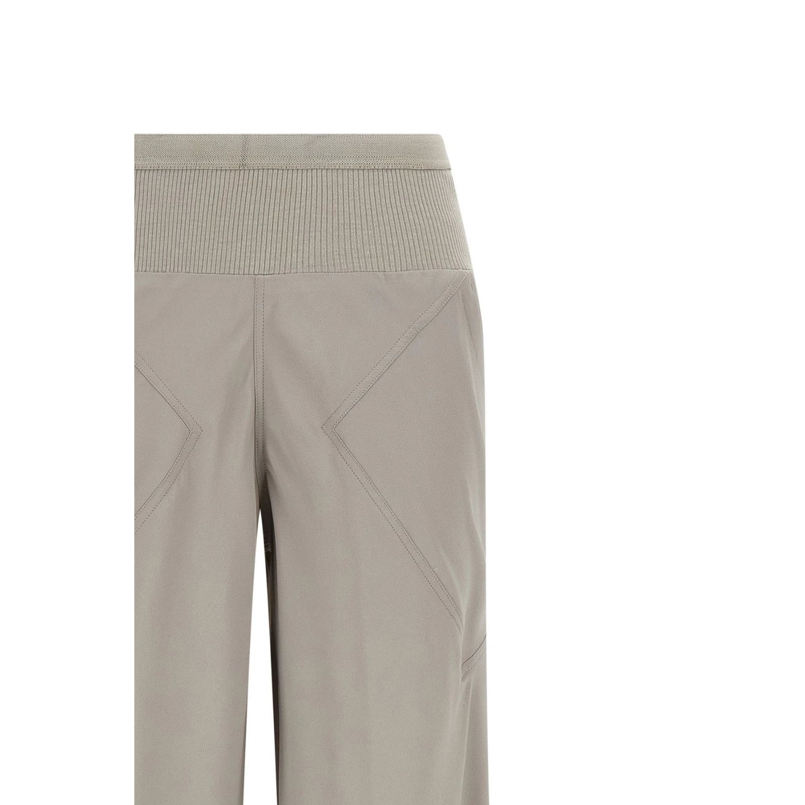 RICK OWENS Bias Gray Pants New & Authentic (Women's size:IT