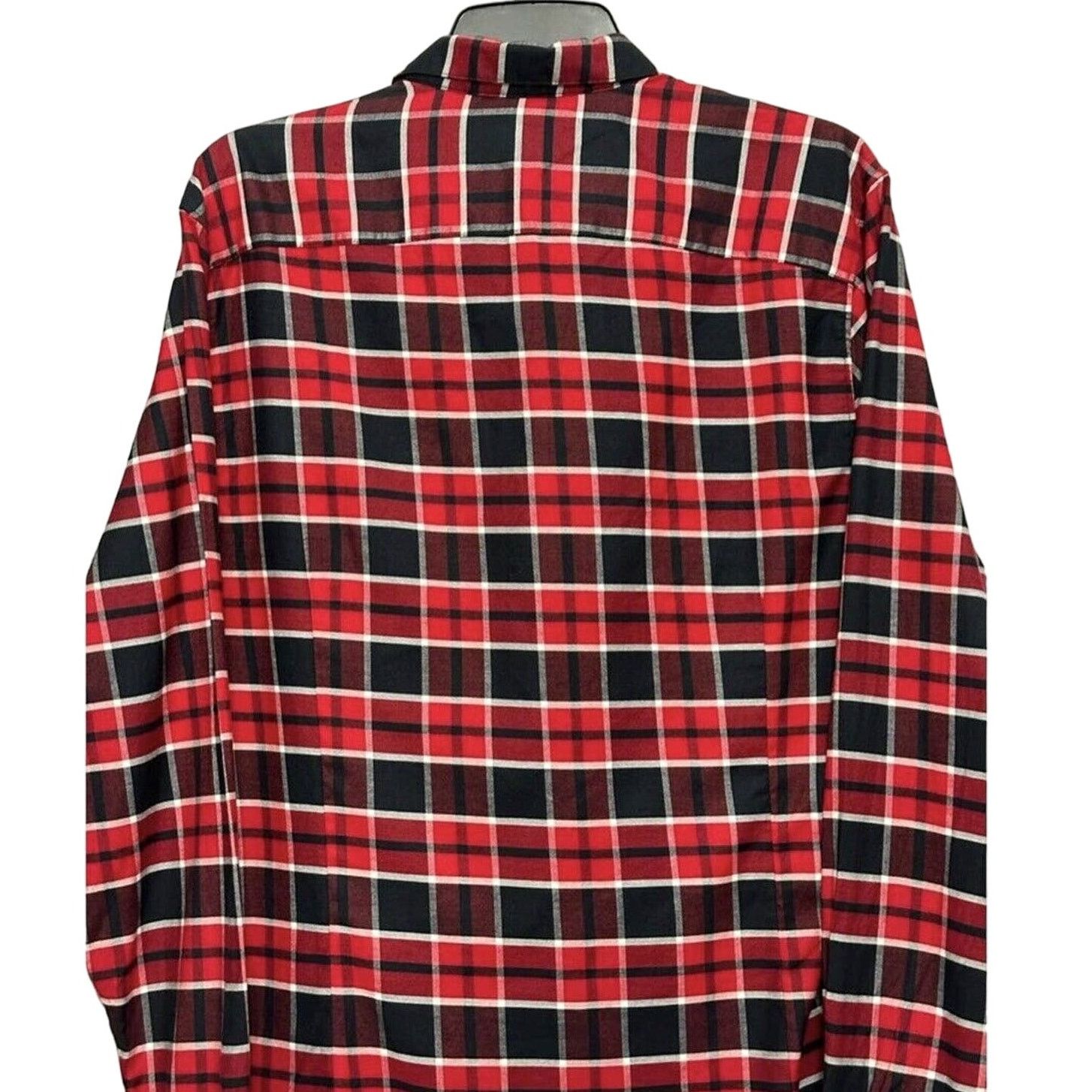 Other Good Man Plaid Pattern Shirt Button-Up Flannel Red M NWOT Size US M / EU 48-50 / 2 - 5 Thumbnail