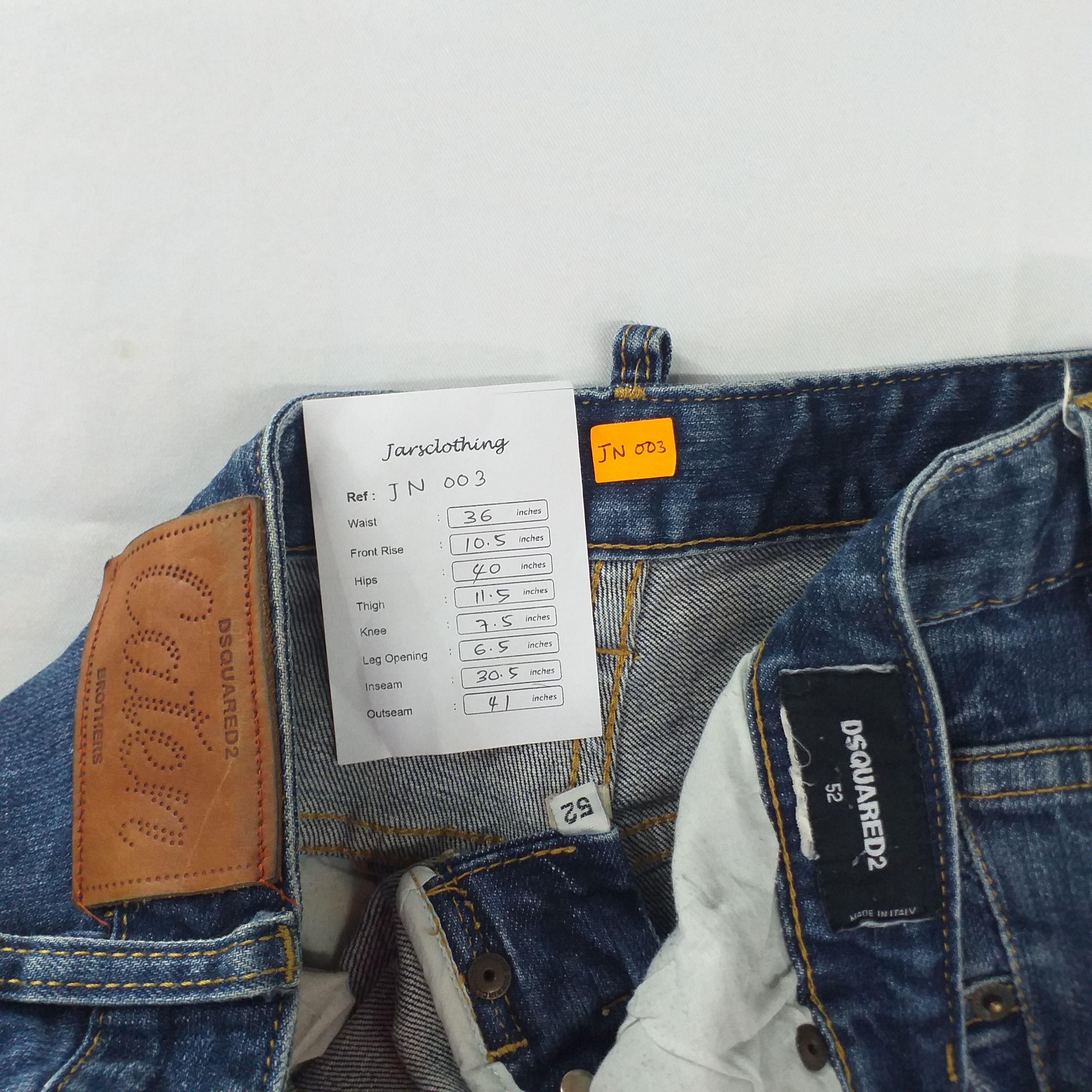 Hysteric Glamour Dsquared2 Japanese Brand Distressed Denim 36x30.5 -JN003 Size US 36 / EU 52 - 10 Thumbnail
