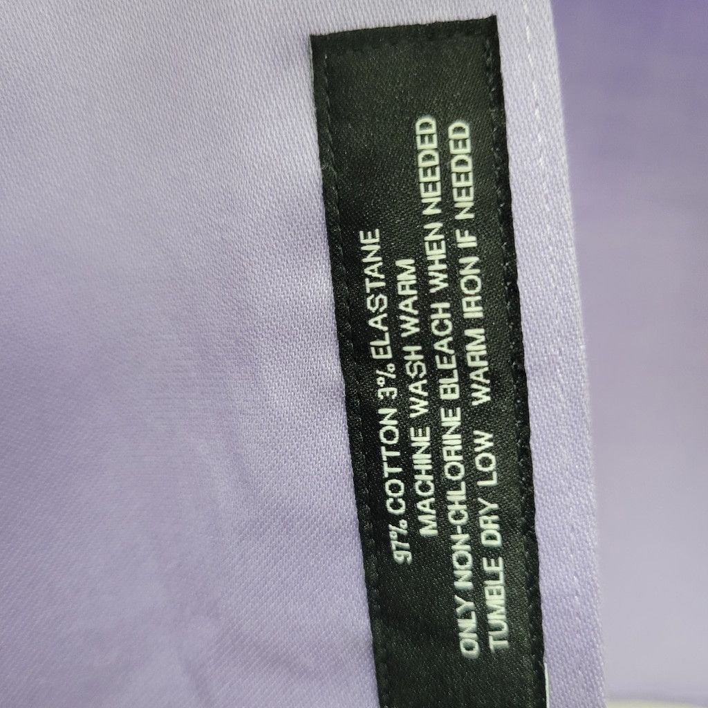 Murano Murano Men's Cotton Elastane Blend Long-Sleeves Dress Shirt Size US L / EU 52-54 / 3 - 7 Thumbnail