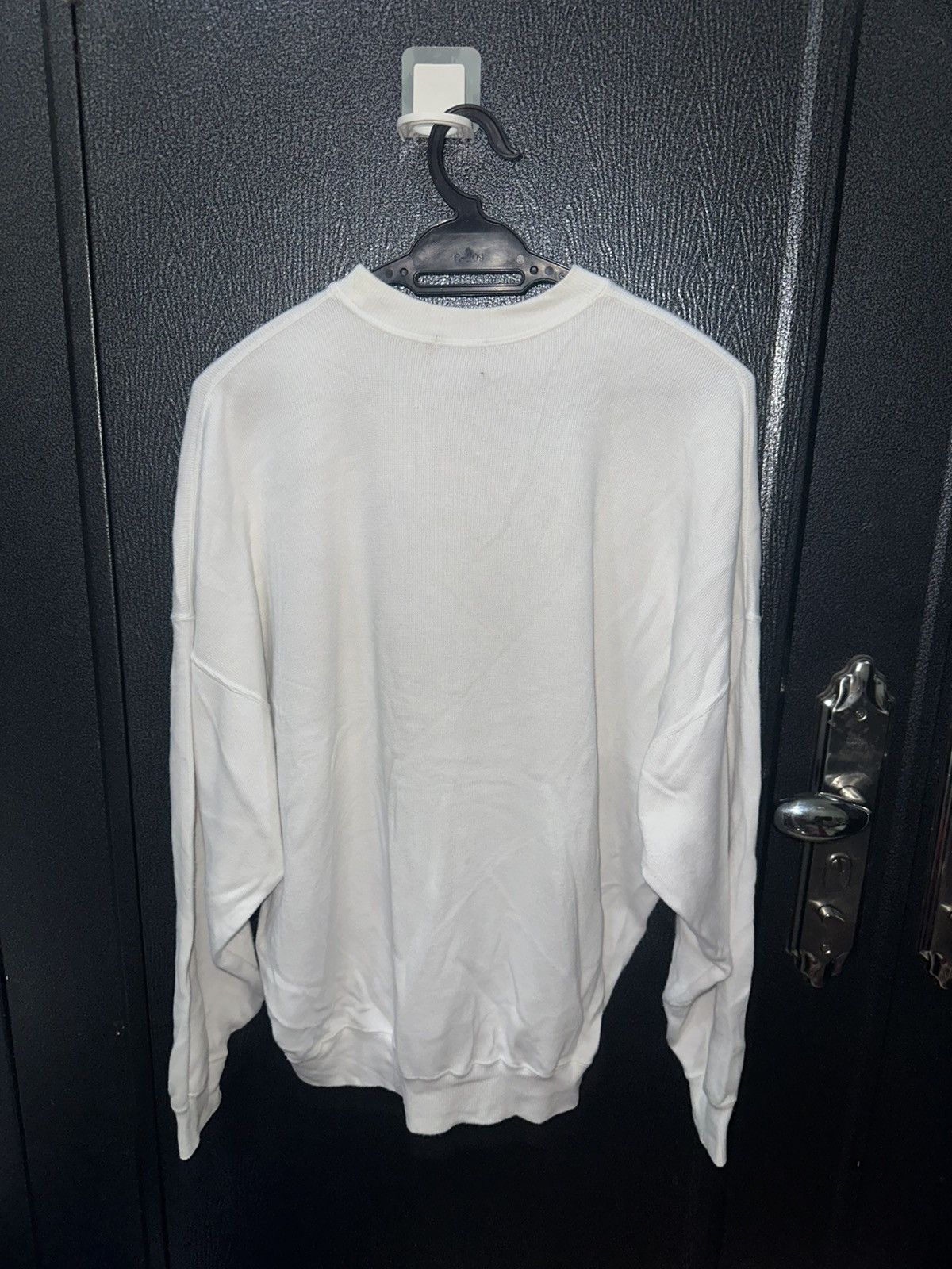Trussardi Vintage Trussardi Jeans Big Logo Embroidered Sweatshirt Size US XL / EU 56 / 4 - 2 Thumbnail