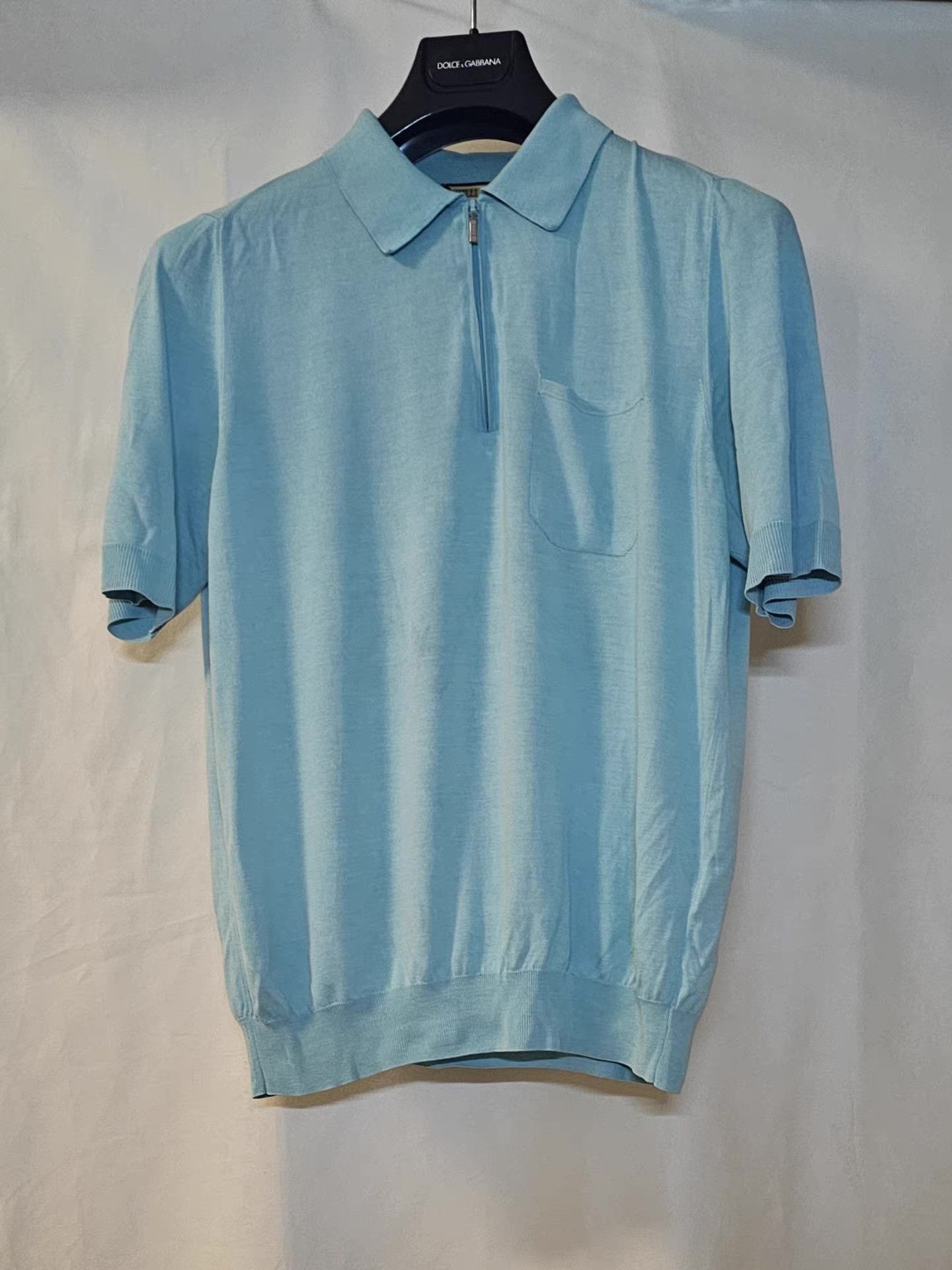 Zilli ZILLI Men's Short Sleeve Polo Shirt, Size US M / EU 48-50 / 2 - 1 Thumbnail