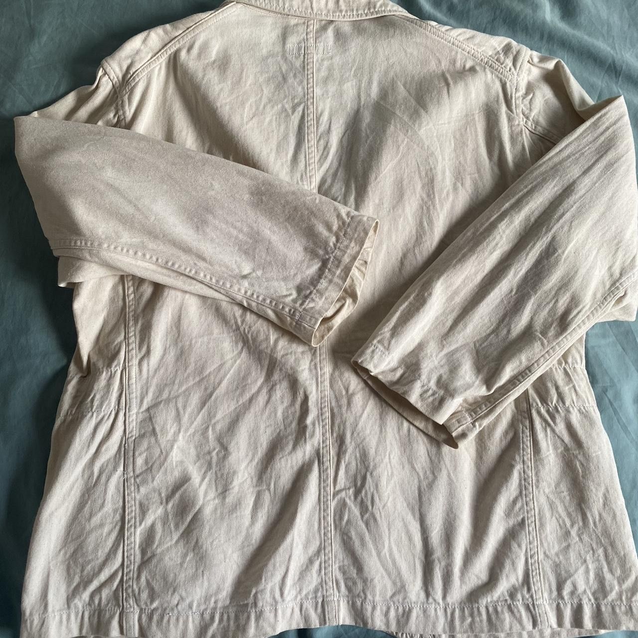 Engineered Garments Engineered Garments Off-White Single-Breasted Blazer Size US S / EU 44-46 / 1 - 5 Thumbnail