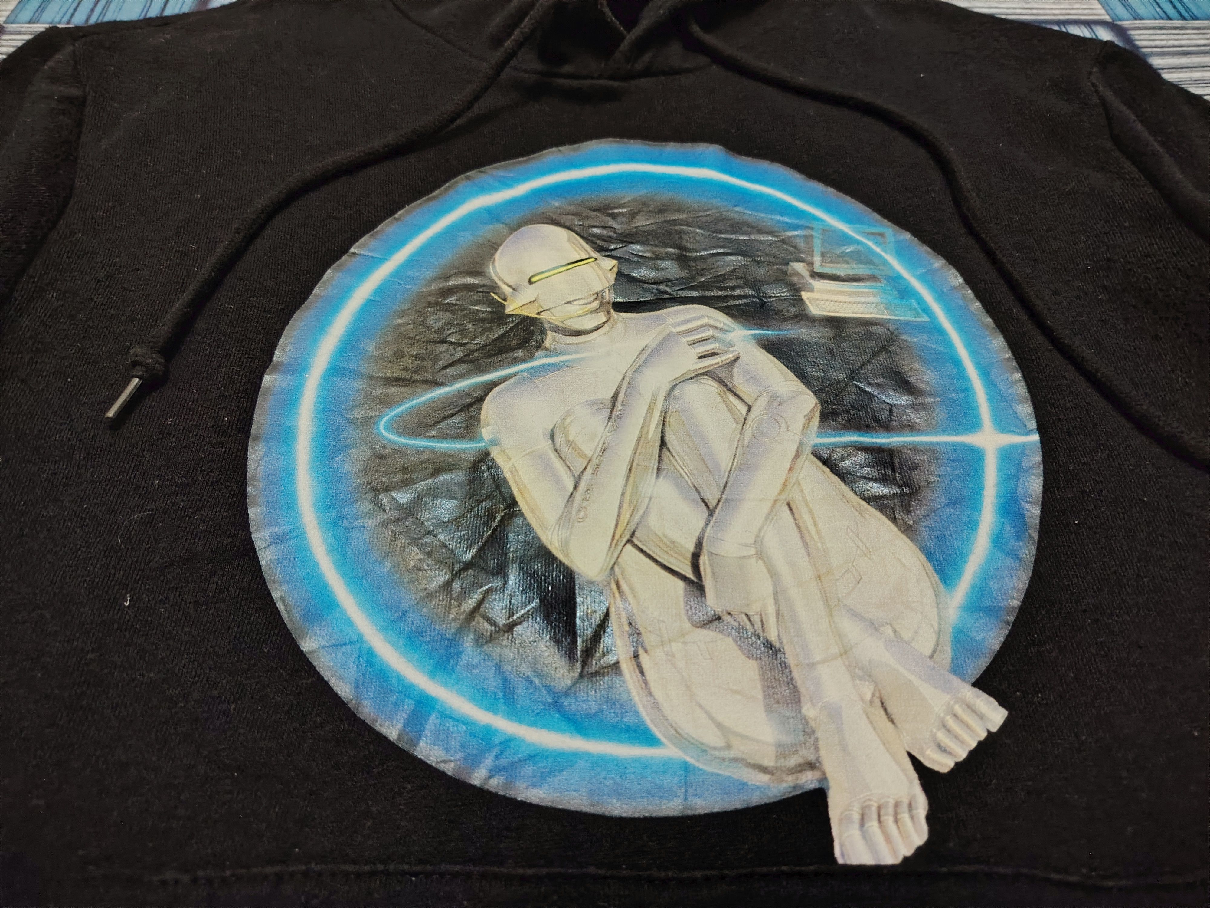 Club Sorayama × Forever 21 Rare Hajime Sorayama Sexy Robot Hoodie Black Artist Edition Size US S / EU 44-46 / 1 - 3 Thumbnail