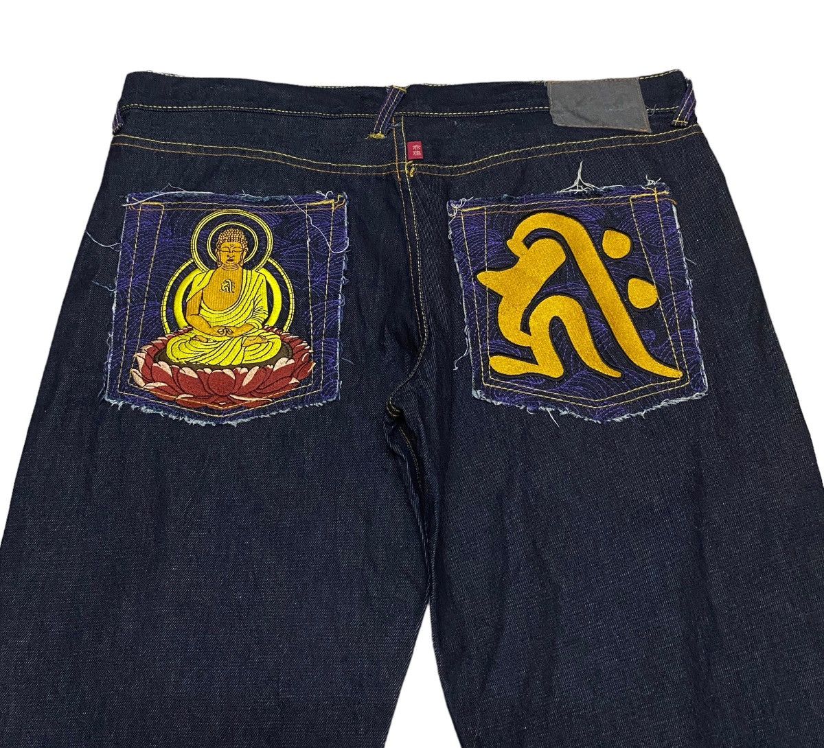 Japanese Brand × RMC Jeans × Vintage Rare Design Vintage Japanese Brand Red Monkey Jeans 2000s Size US 40 / EU 56 - 3 Thumbnail