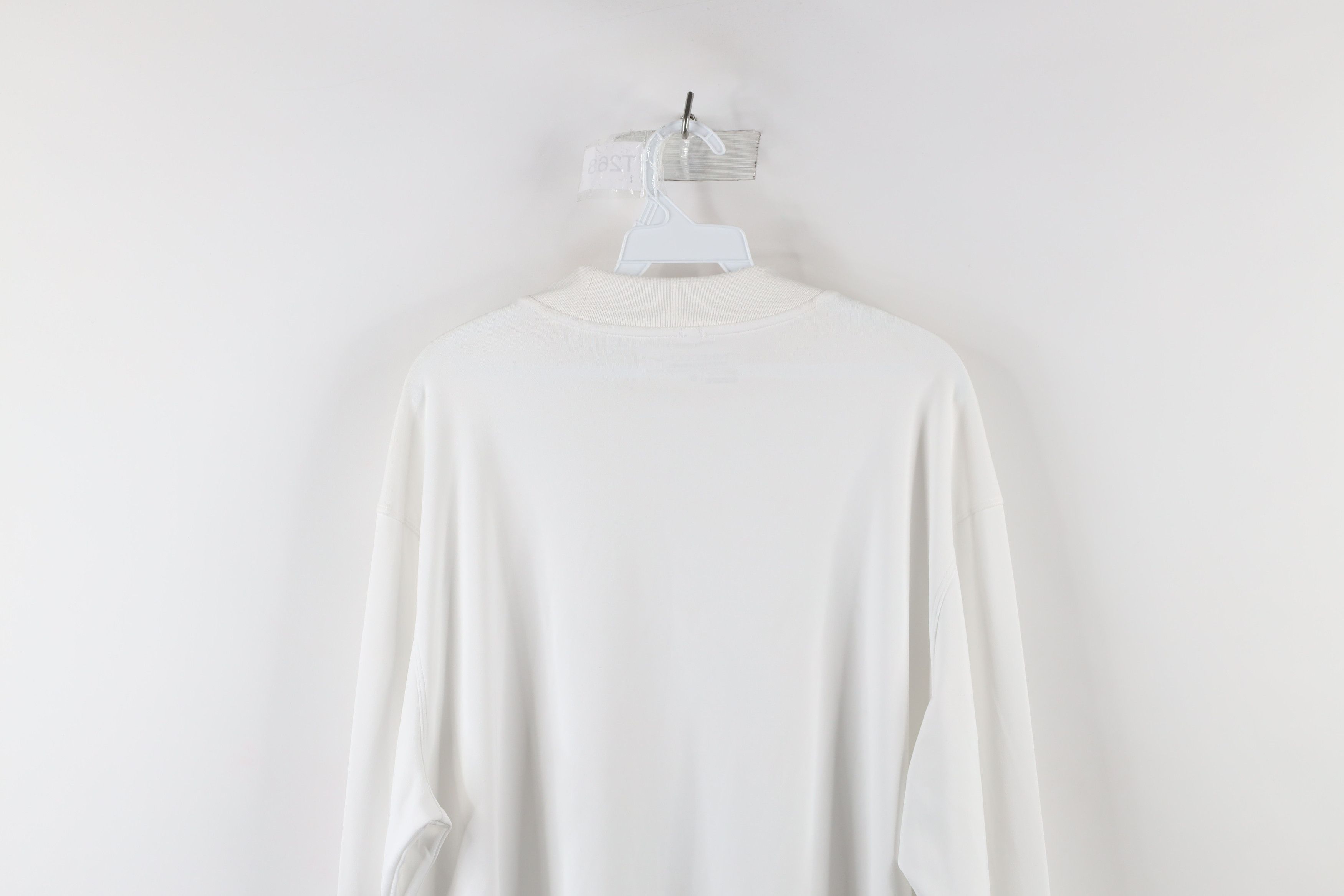 Nike × Vintage Vintage Nike Golf Scott Mini Swoosh Mock Neck T-Shirt White Size US XL / EU 56 / 4 - 8 Thumbnail