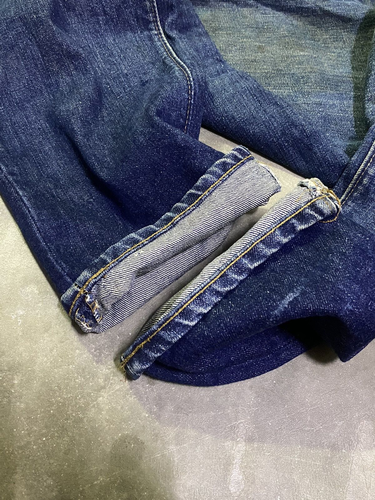 Levi's Vintage 80s Levis 505 Button 8 Zipper Talon Dirty Distress Size US 29 - 23 Thumbnail