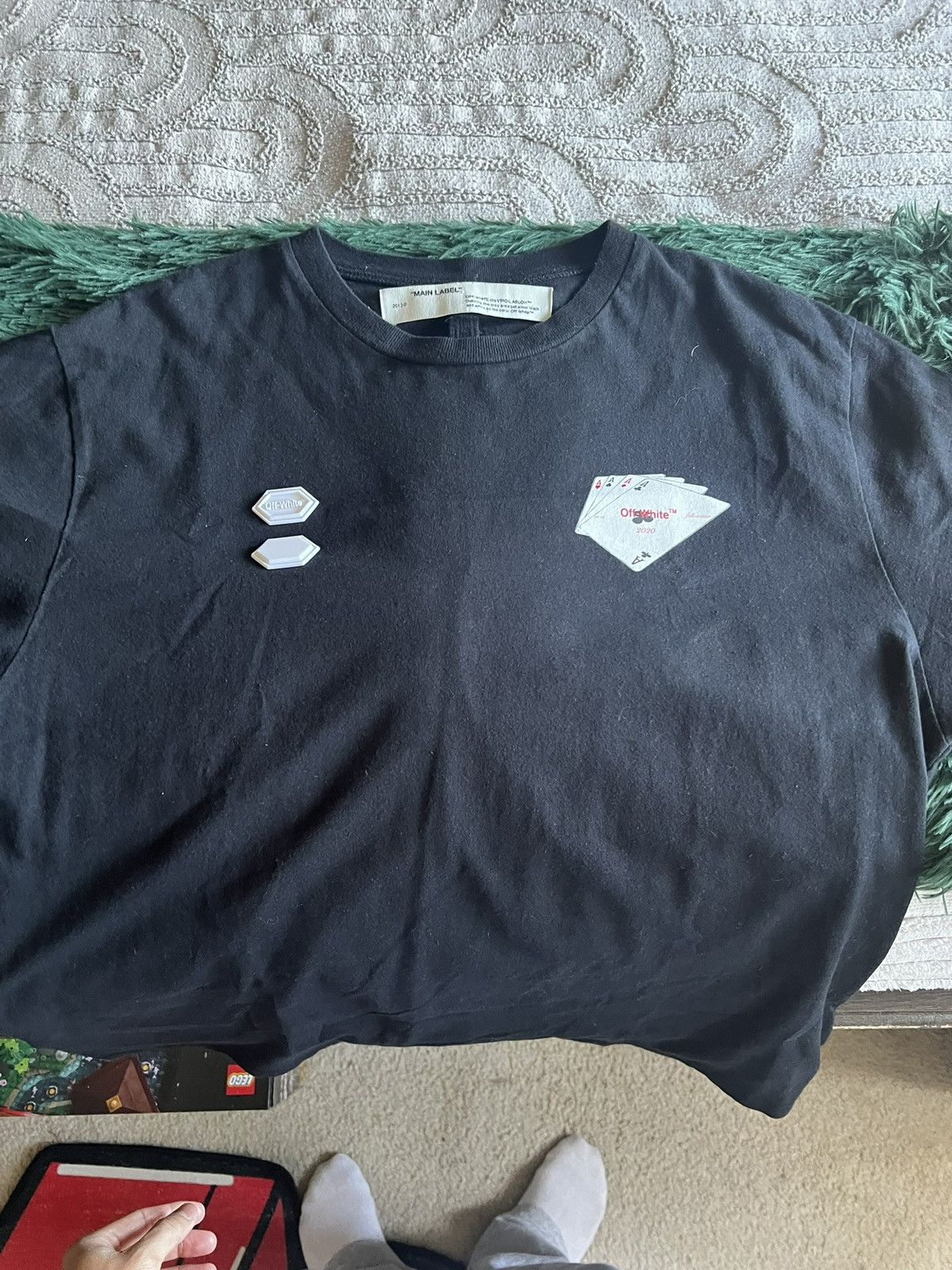 Off-White Off-White Ace of Spades Graphic T-shirt Size US XS / EU 42 / 0 - 3 Thumbnail