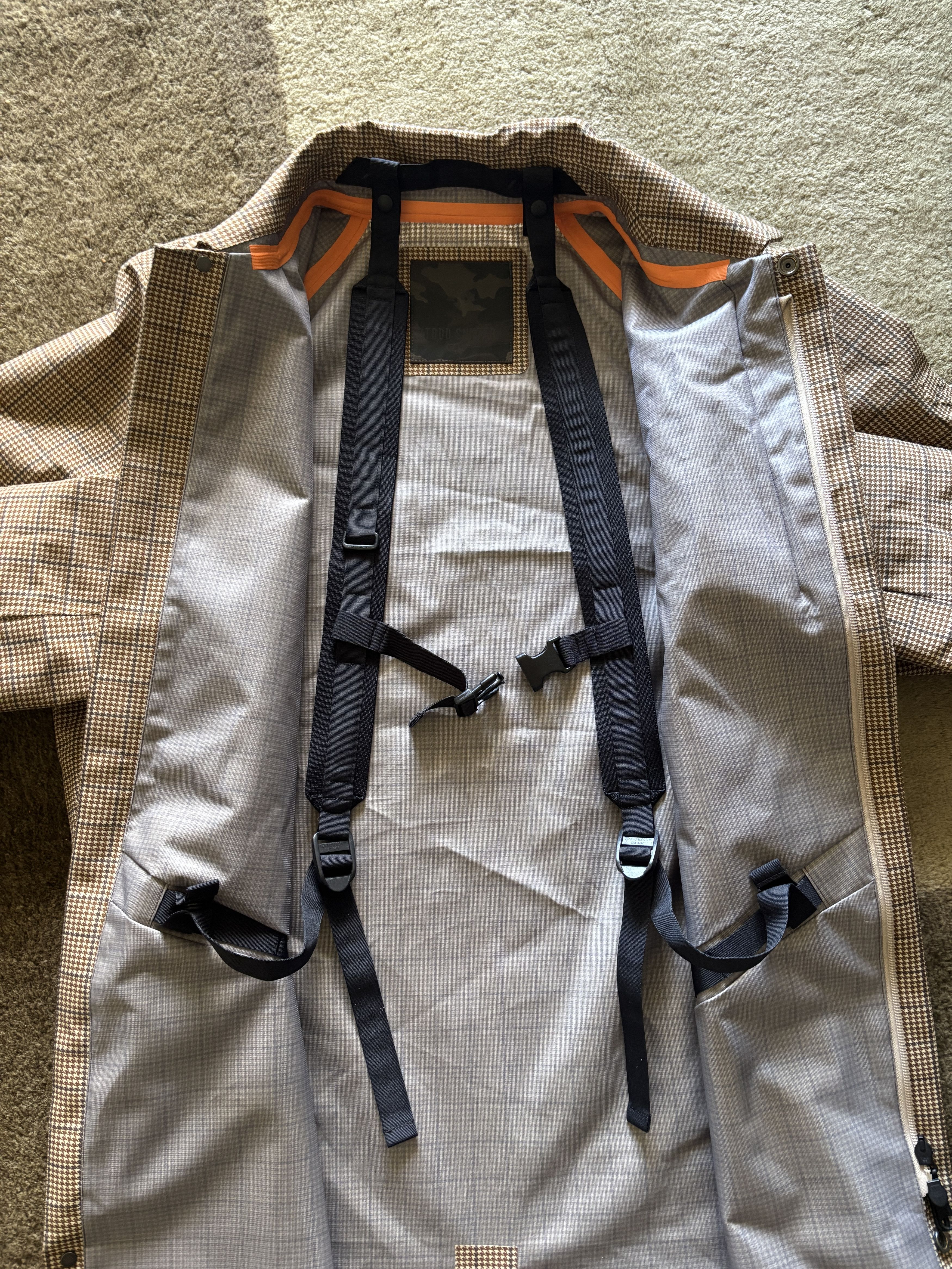 Todd Snyder Descente Allterrain x Todd Snyder Bal Collar Check Coat Size US XL / EU 56 / 4 - 2 Thumbnail