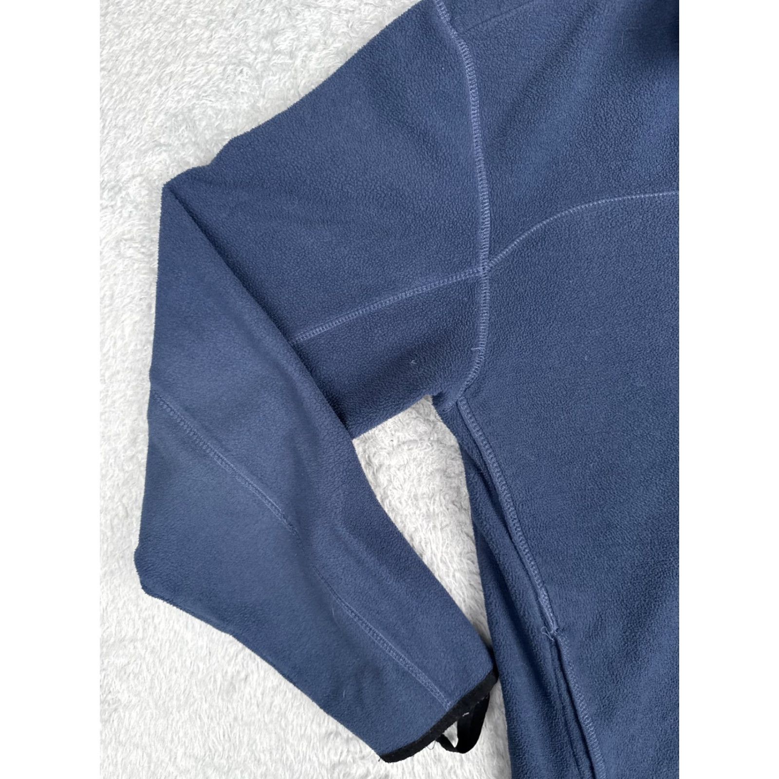 Timberland VINTAGE? No. Timberland Sweater Mens Large Blue Quarter Zip Fleece Pullover Outdoor Hike READ Size US L / EU 52-54 / 3 - 3 Thumbnail