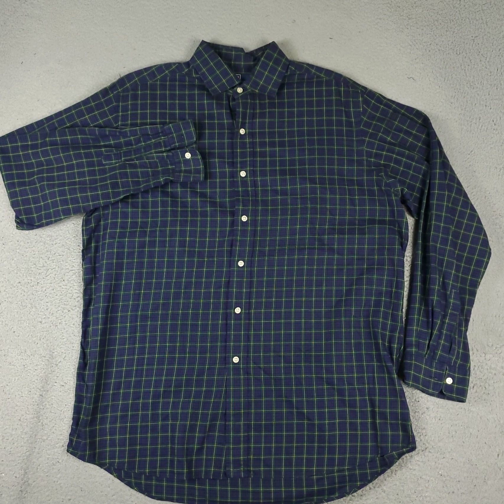 Ralph Lauren Ralph Lauren Purple Plaid Button-Up Shirt Mens Large Long Sleeve Casual Size US L / EU 52-54 / 3 - 2 Thumbnail