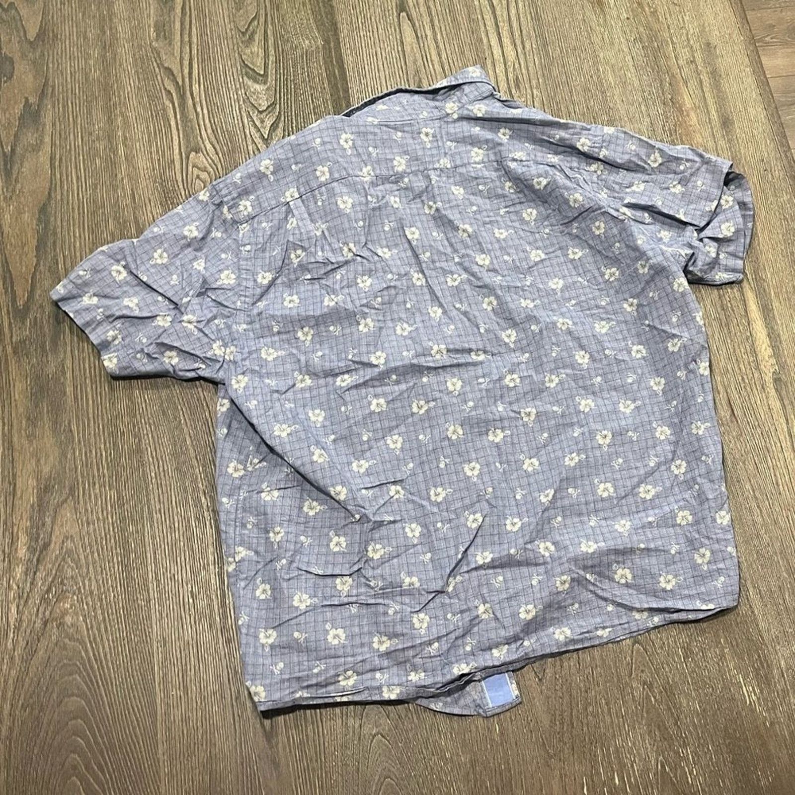 Daniel Cremieux Cremieux Classics Mens Shirt Button Down Floral Plaid L Size US L / EU 52-54 / 3 - 5 Thumbnail