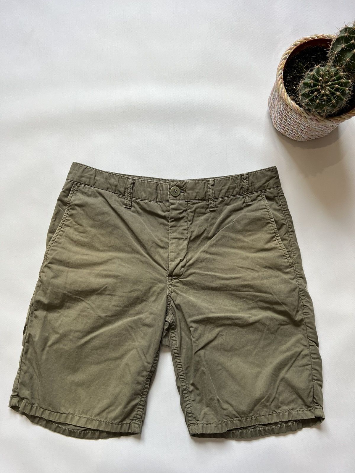 Norse Projects Norse Projects Green Shorts Classic Size US 29 - 1 Thumbnail