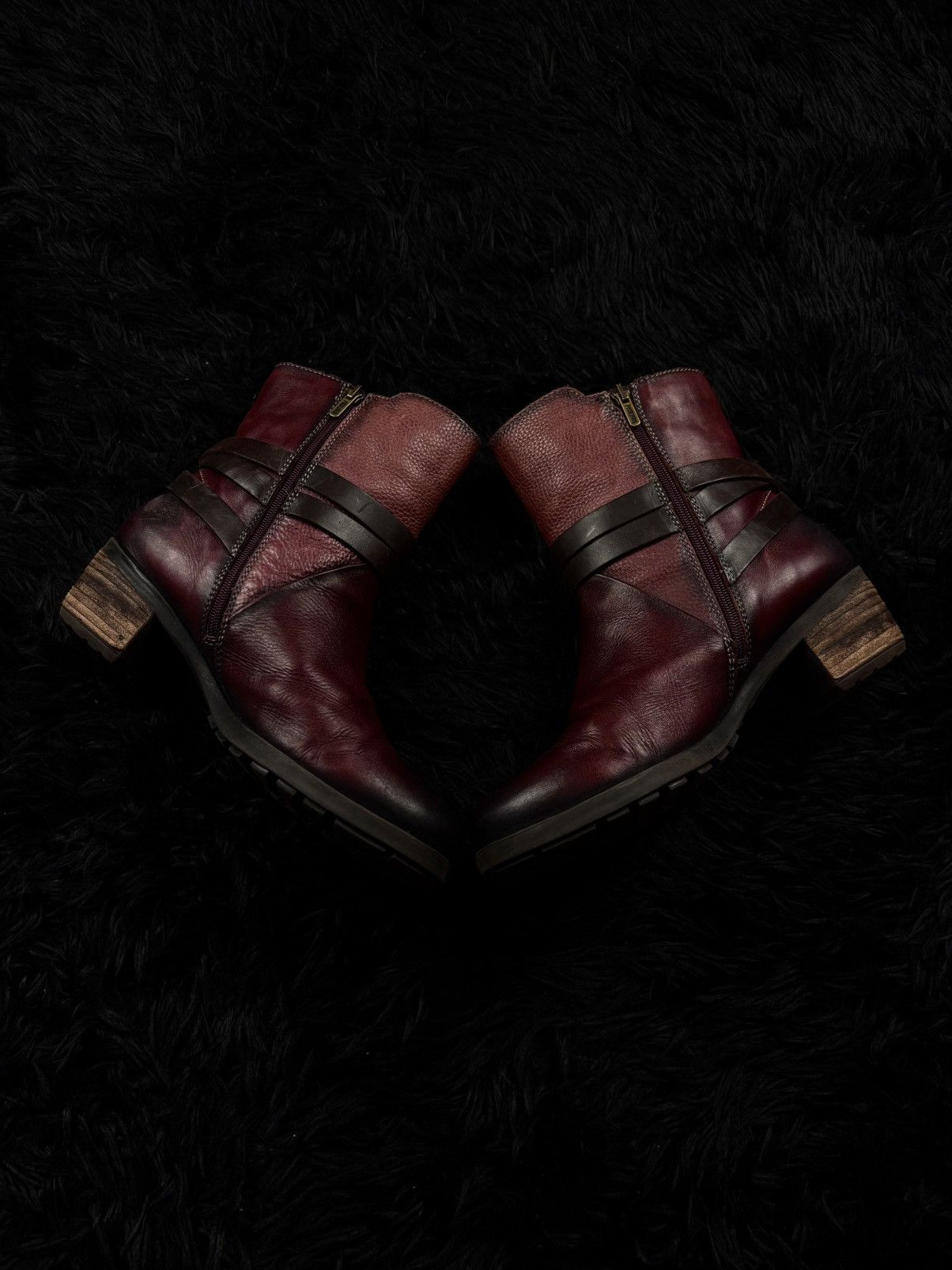 14th Addiction 14th Addiction Style Archive Avant Garde Leather Blood Boots Size US 9 / EU 42 - 4 Thumbnail
