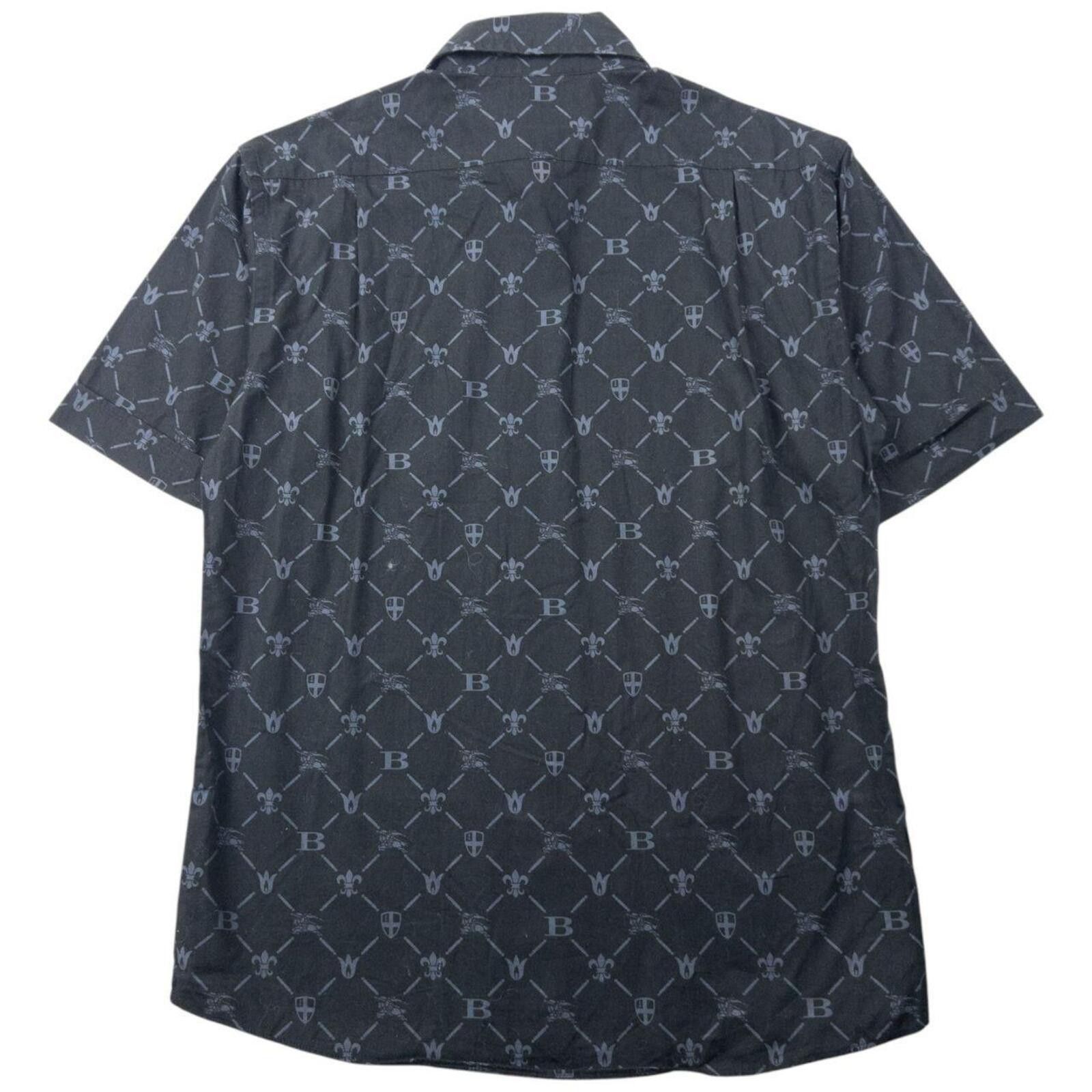 Burberry Vintage 2000s Burberry Black Label Monogram Shirt Size XS Size US XS / EU 42 / 0 - 2 Thumbnail