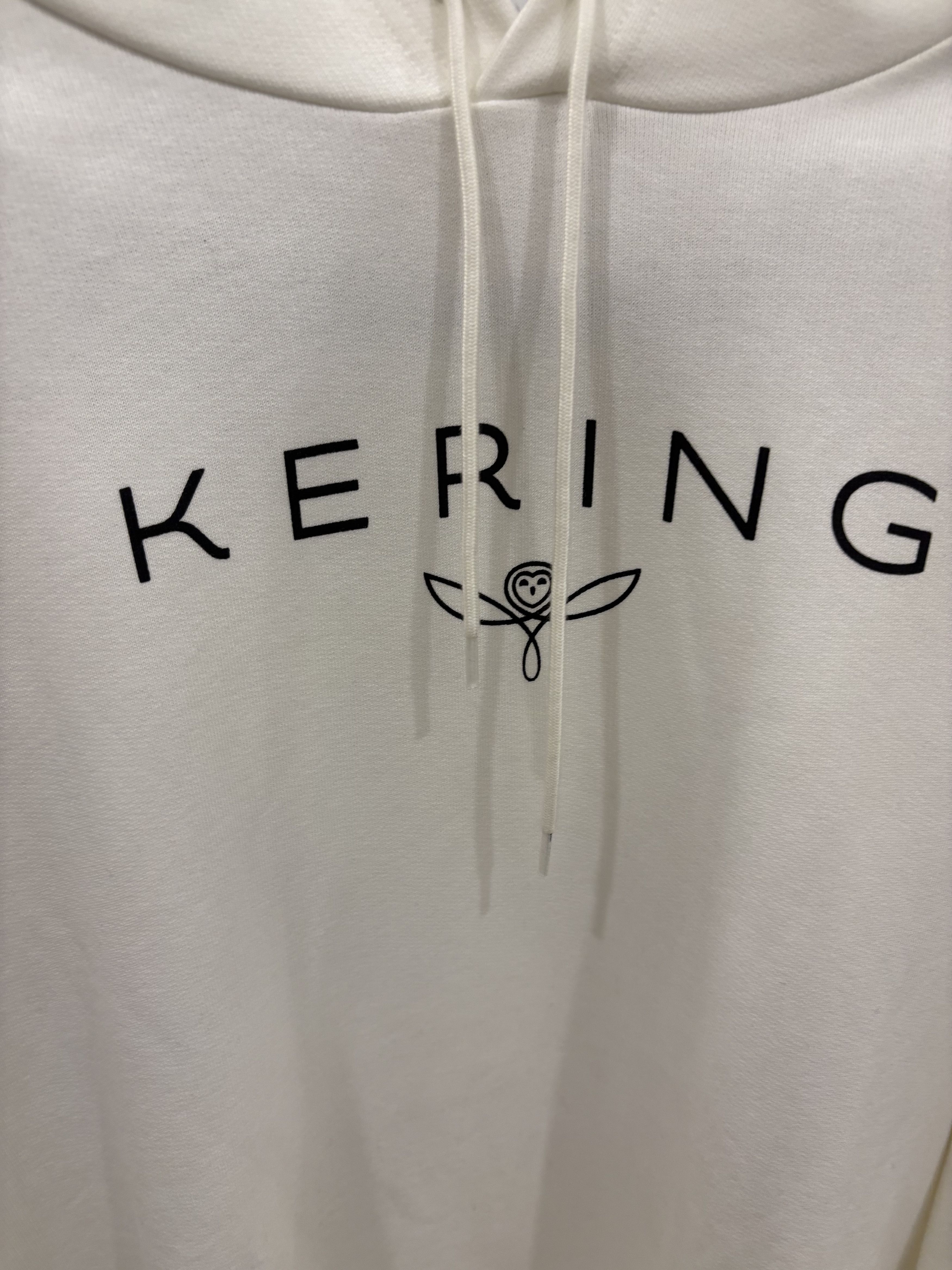 Balenciaga Balenciaga White Kering Hoodie Size US XL / EU 56 / 4 - 2 Thumbnail