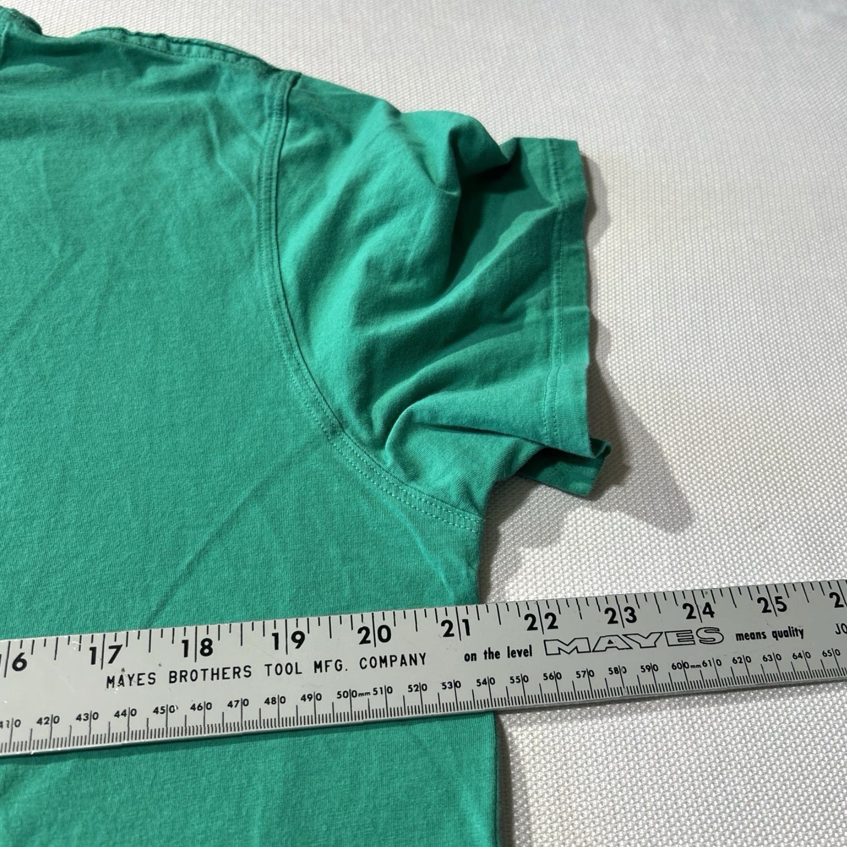 Lululemon Lululemon Women's 8 T-Shirt Green Classic Fit Cotton Blend LW3FU1S Size M / US 6-8 / IT 42-44 - 4 Thumbnail