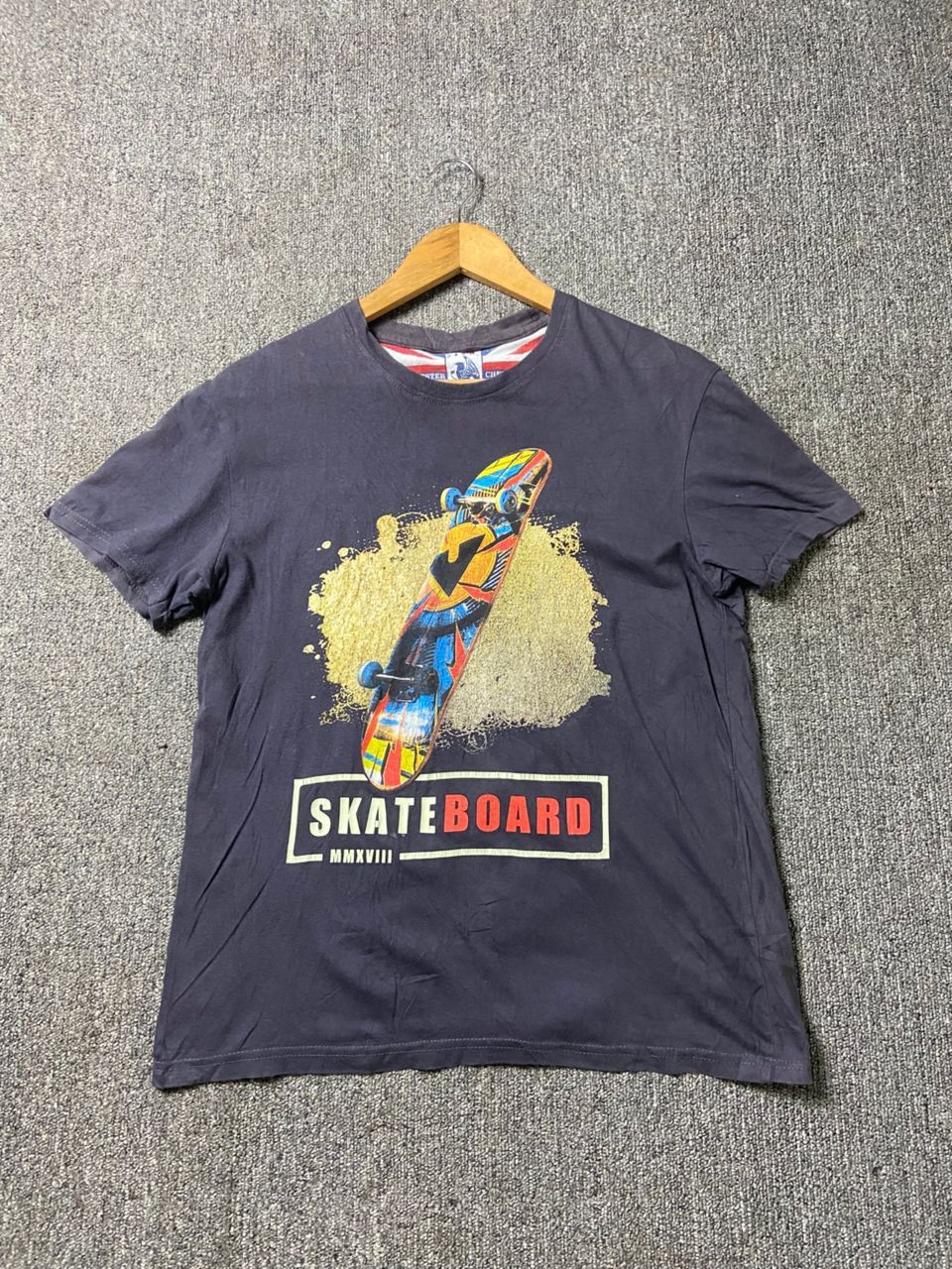 Japanese Brand Chester Denim Skateboard Printed Tshirt (185) Size US XXS / EU 40 - 1 Thumbnail