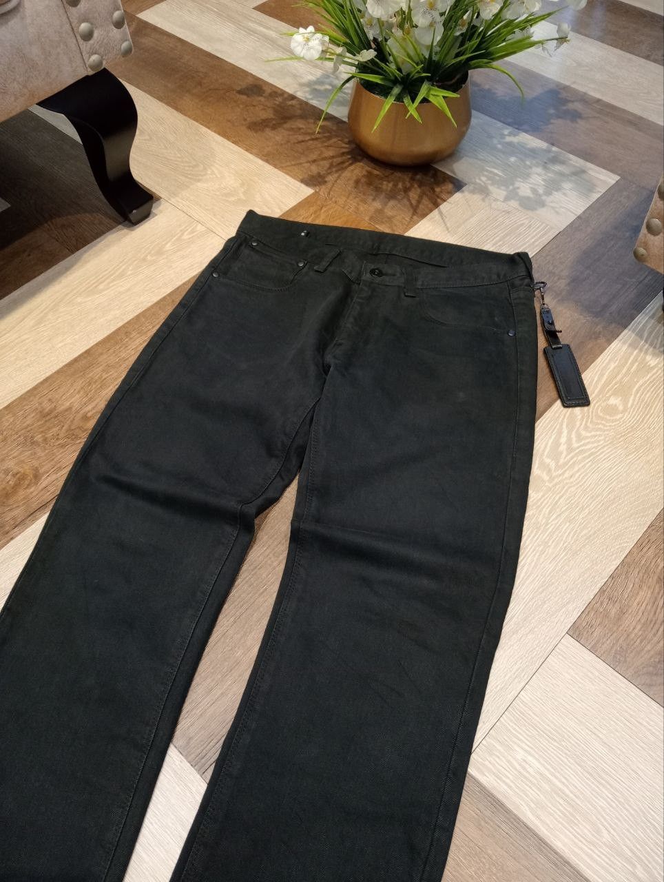 Neil Barrett BLACK BARRETT NEIL BARRETT BLACK DENIM PANTS Size US 31 - 4 Thumbnail