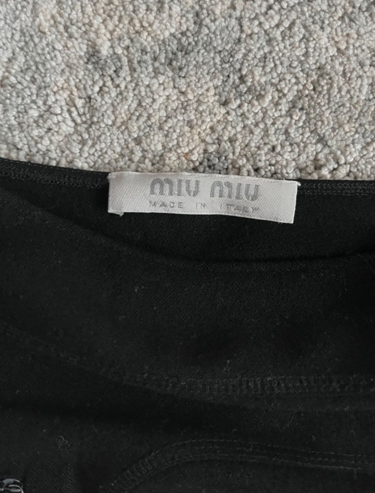 Miu Miu Miu Miu 1999 wool skirt Size 27" / US 4 / IT 40 - 4 Thumbnail