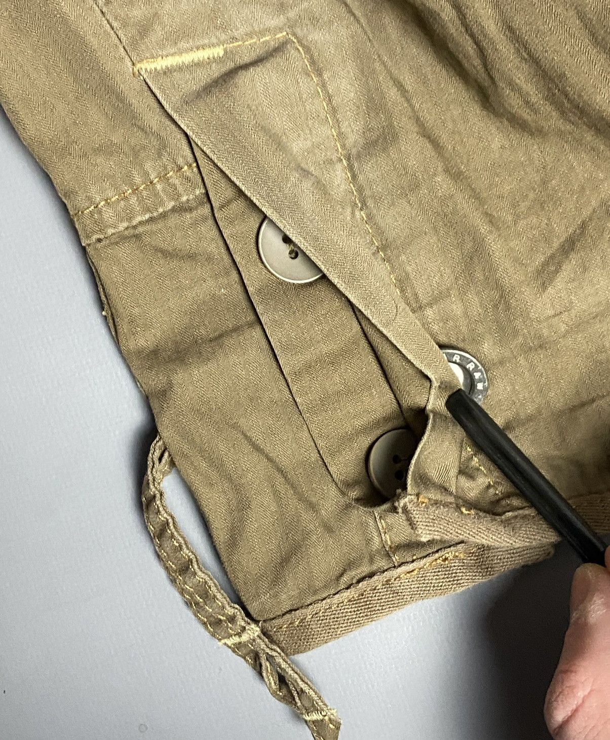 G-Star G-Star RAW Lance Capri Pants Women W27 Brown Utilit Military Size 27" / US 4 / IT 40 - 11 Thumbnail