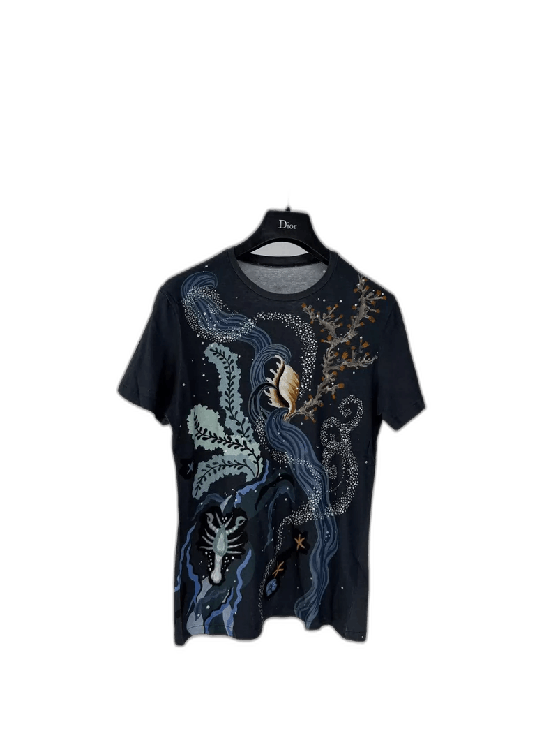 Dior Dior Print Short Sleeve T-Shirt Size S / US 4 / IT 40 - 1 Thumbnail