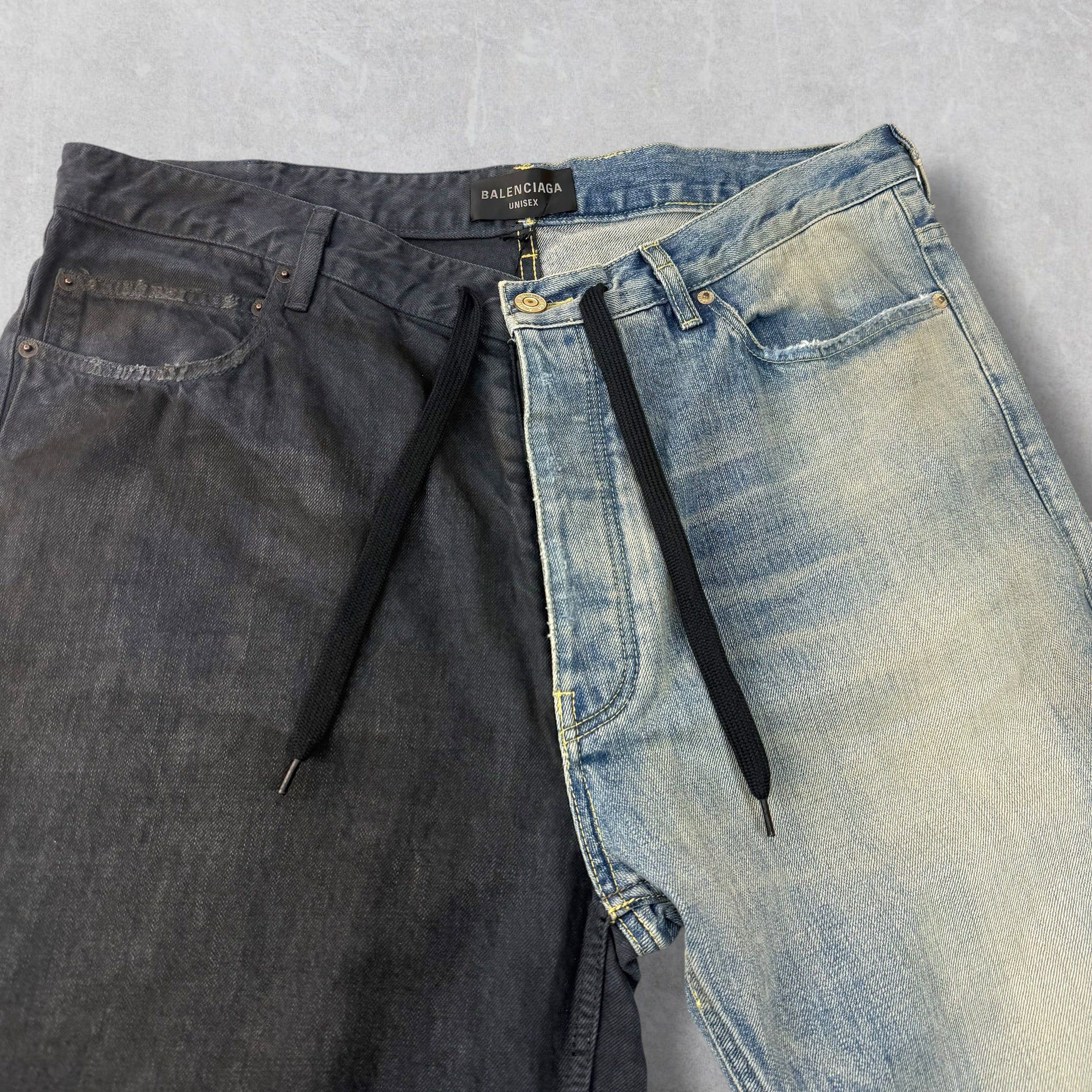 Balenciaga Balenciaga 50/50 Blue Jeans XL (38) Size US 38 / EU 54 - 5 Thumbnail