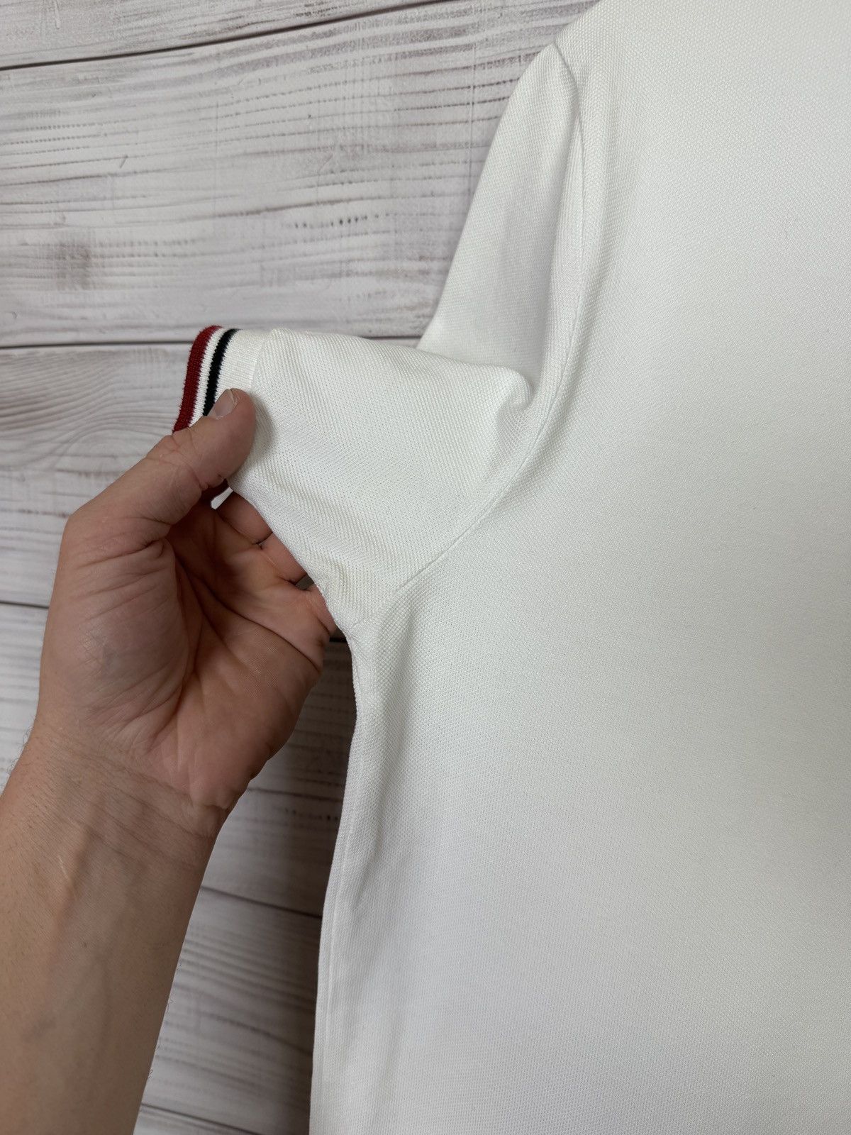 Prada Black Prada Polo Tee (M) Size US M / EU 48-50 / 2 - 12 Thumbnail