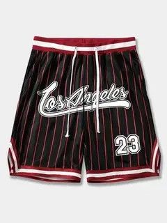 Other Hazuki x Kida Stripe basketball Graphic shorts DRIP Size US 34 / EU 50 - 5 Thumbnail
