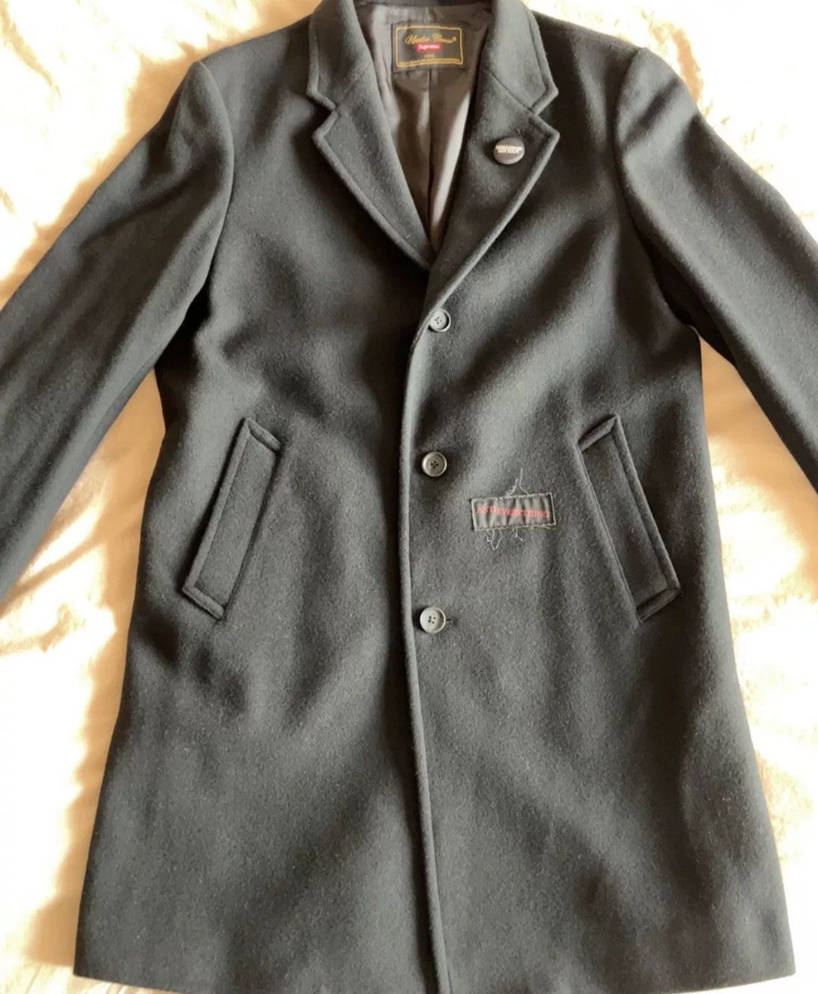 Supreme Undercover Wool Overcoat | Grailed