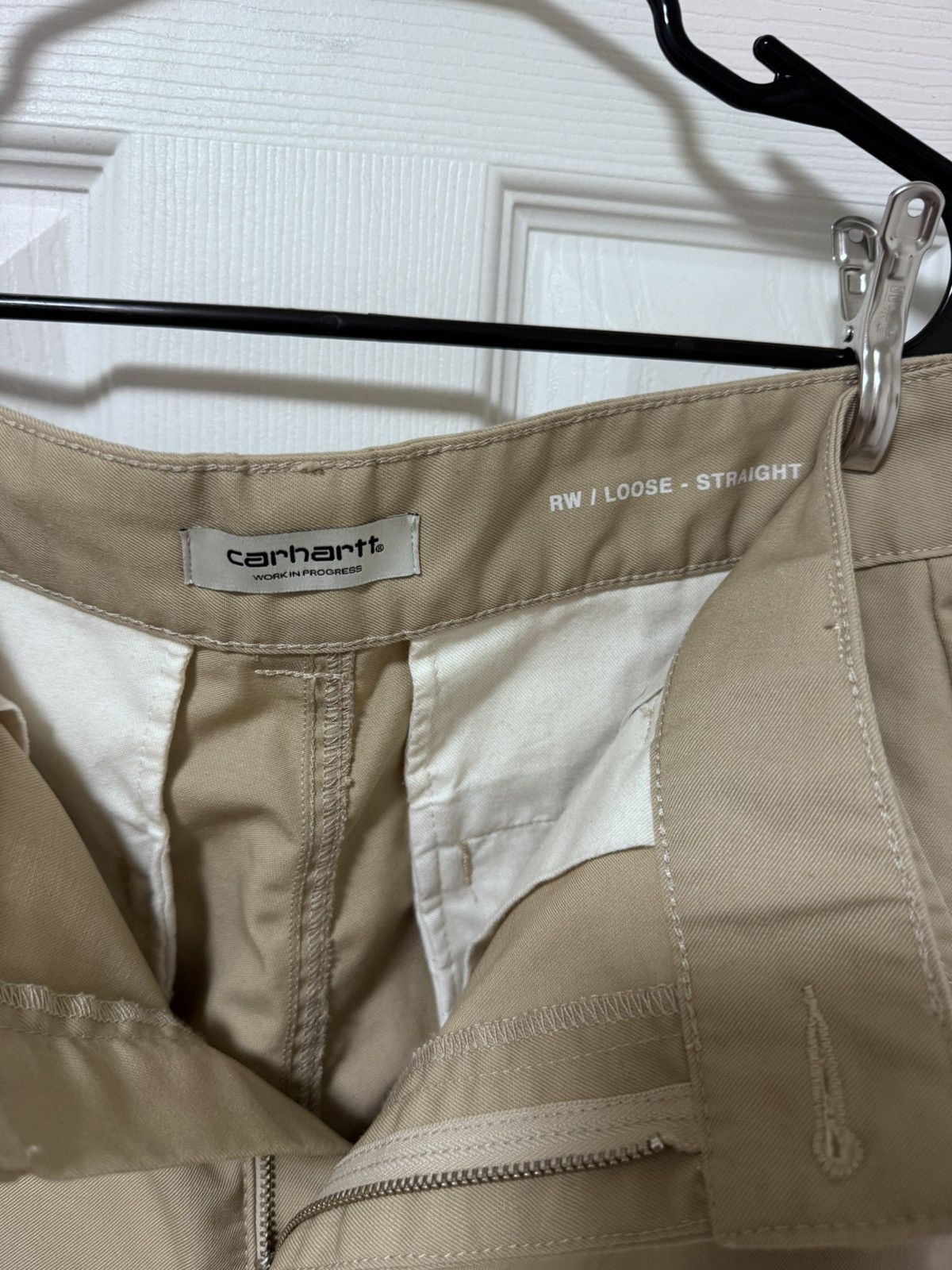 Carhartt Wip Carhartt Wip W’s Craft Pants Beige Size 28 Size US 30 / EU 46 - 3 Thumbnail